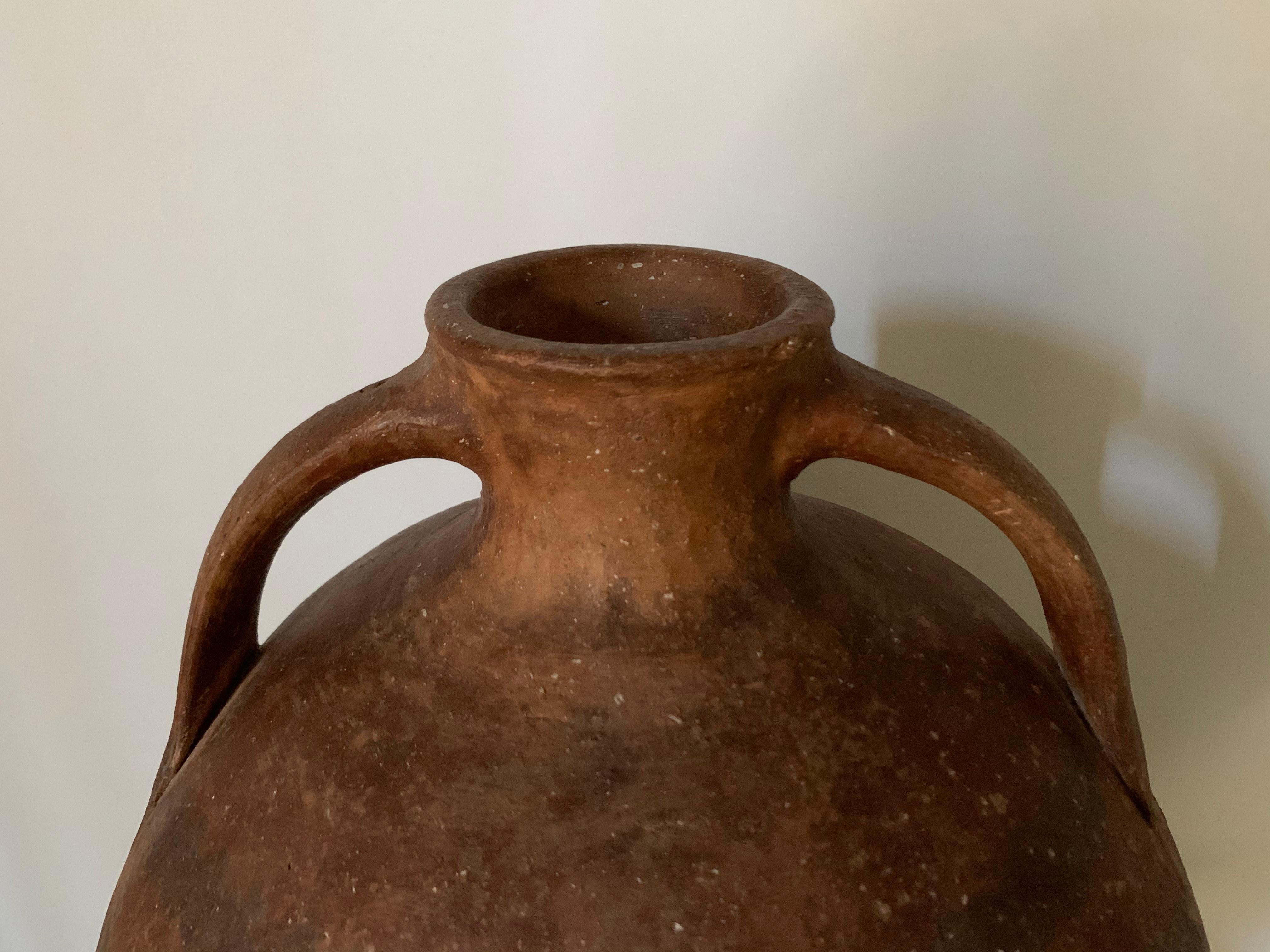Picher „Cantaro“ aus Calanda, Spanien, Terrakotta-Vase aus dem 18. Jahrhundert im Angebot 1