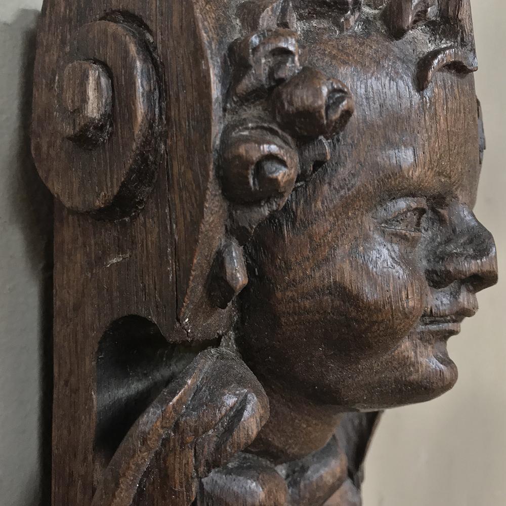 18th Century Pilaster Carving For Sale 1