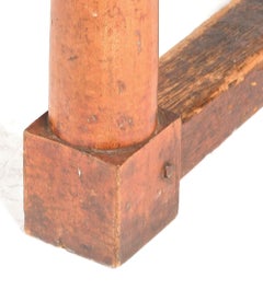 18th Century Pine and Maple Farm Table