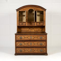18th Century Pine Cabinet with Original Paint