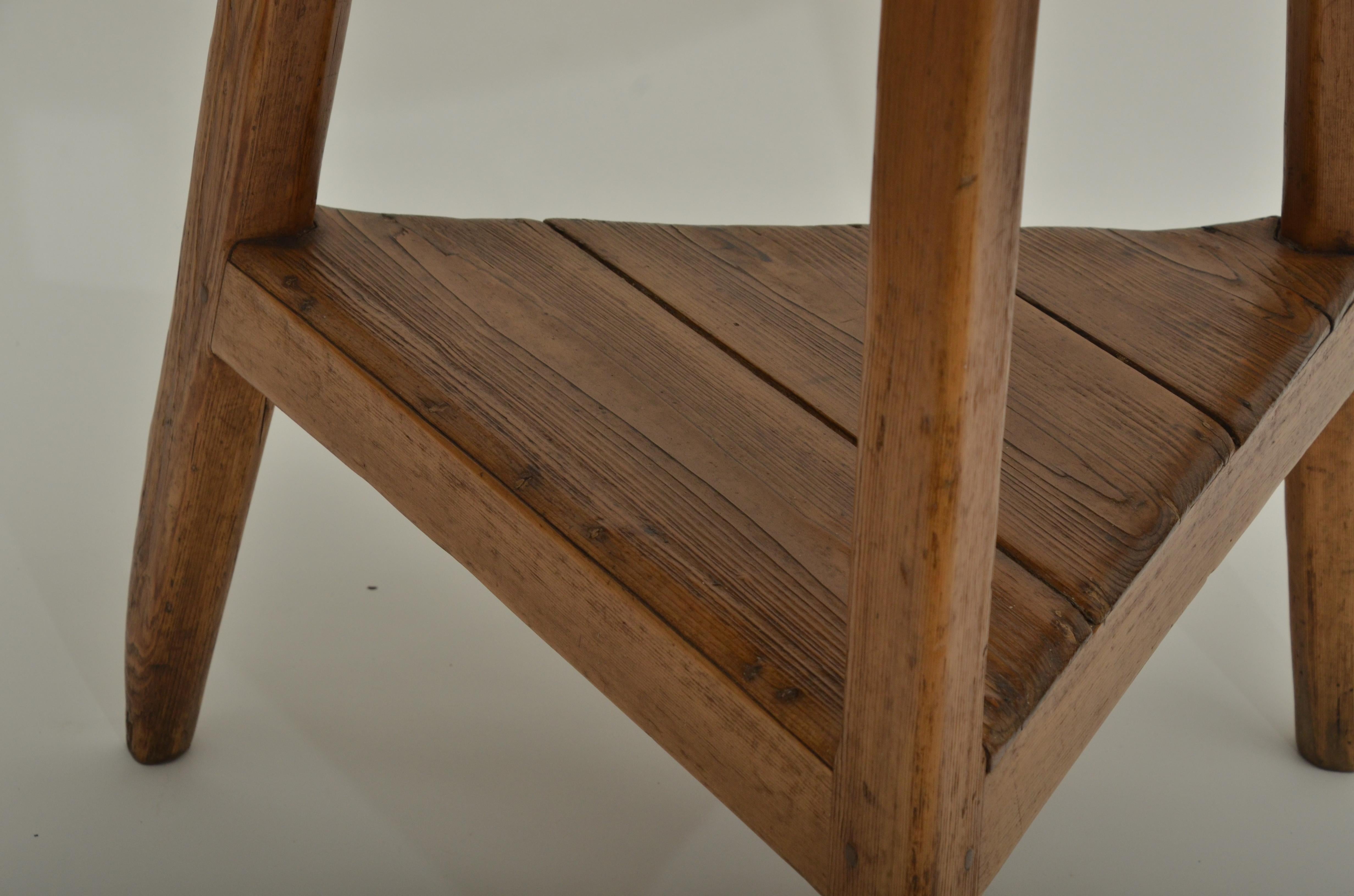 18th Century Pine Cricket Table England, circa 1780 In Good Condition In East Hampton, NY