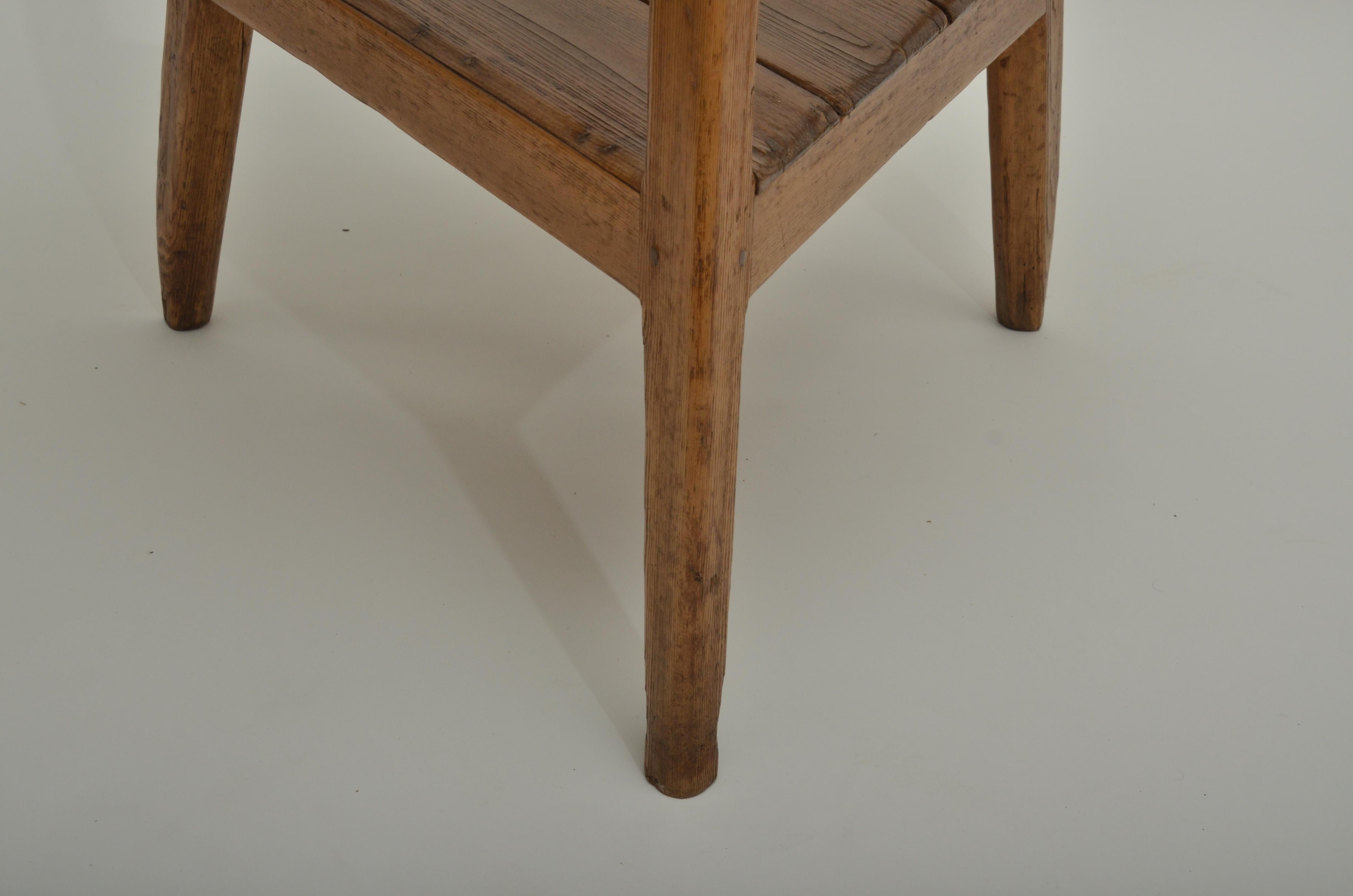 Late 18th Century 18th Century Pine Cricket Table England, circa 1780