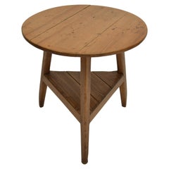 18th Century Pine Cricket Table England, circa 1780