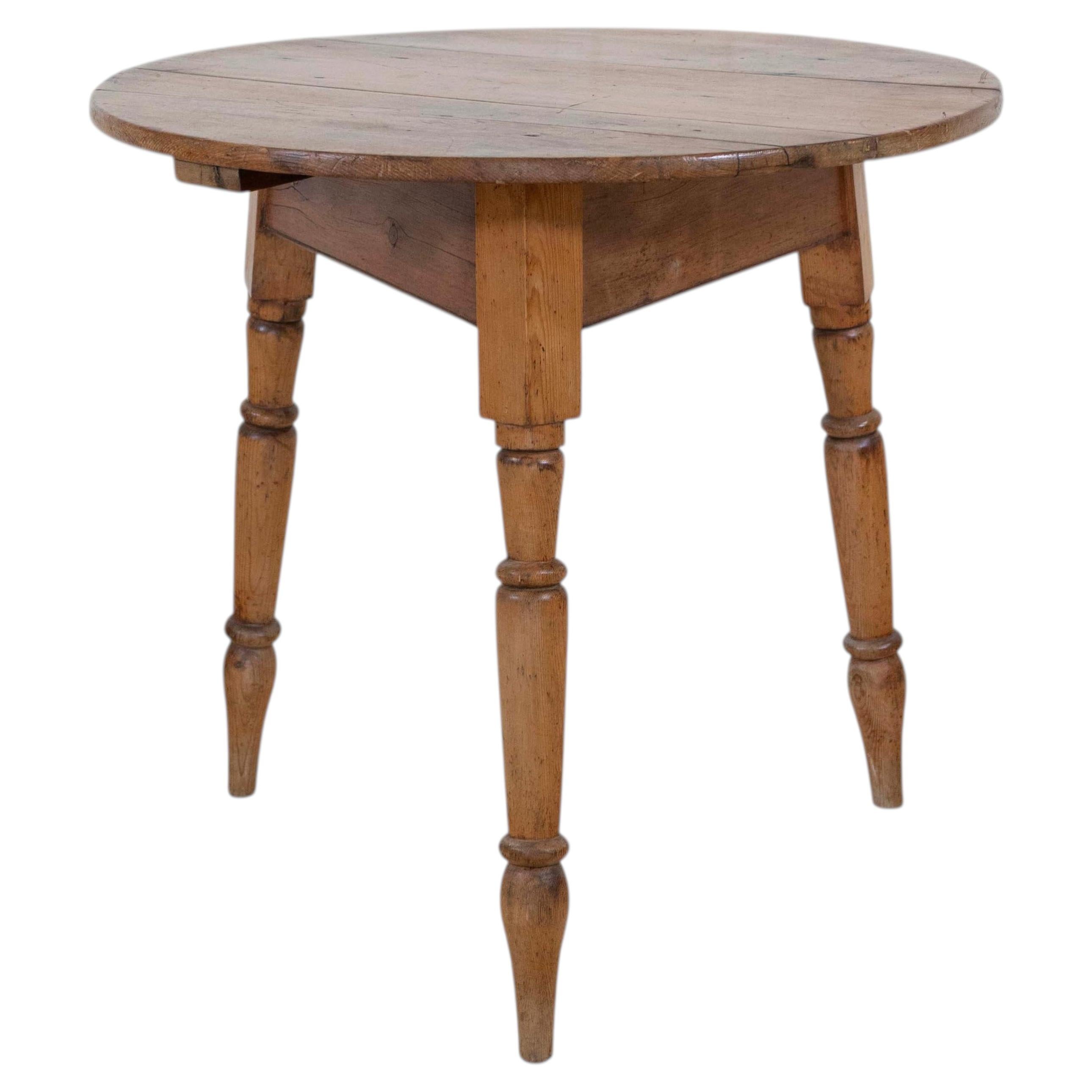 18th Century Pine Cricket Table