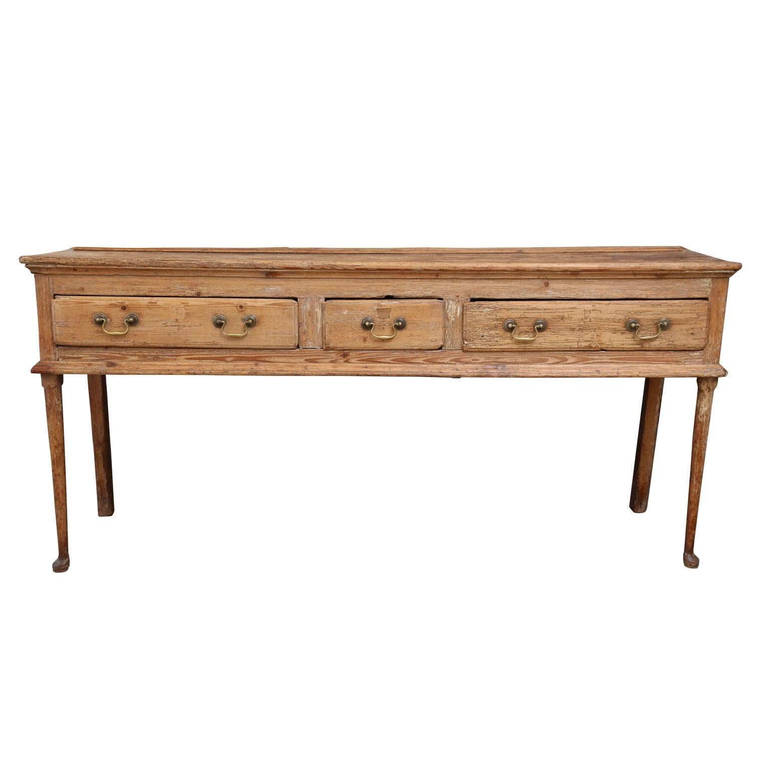 18th Century Pine Dresser 1