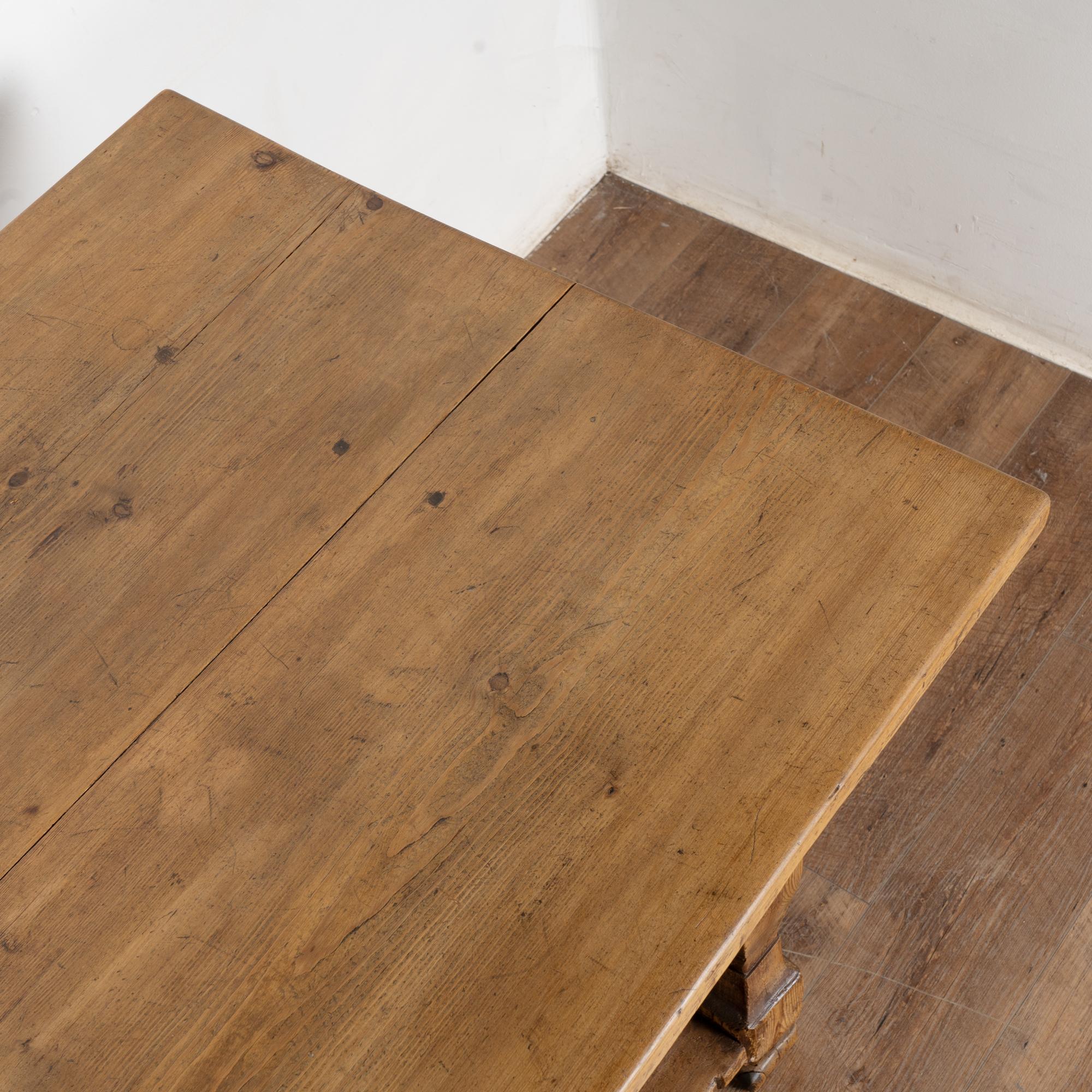 18th Century Pine Library Table Console from Sweden For Sale 2