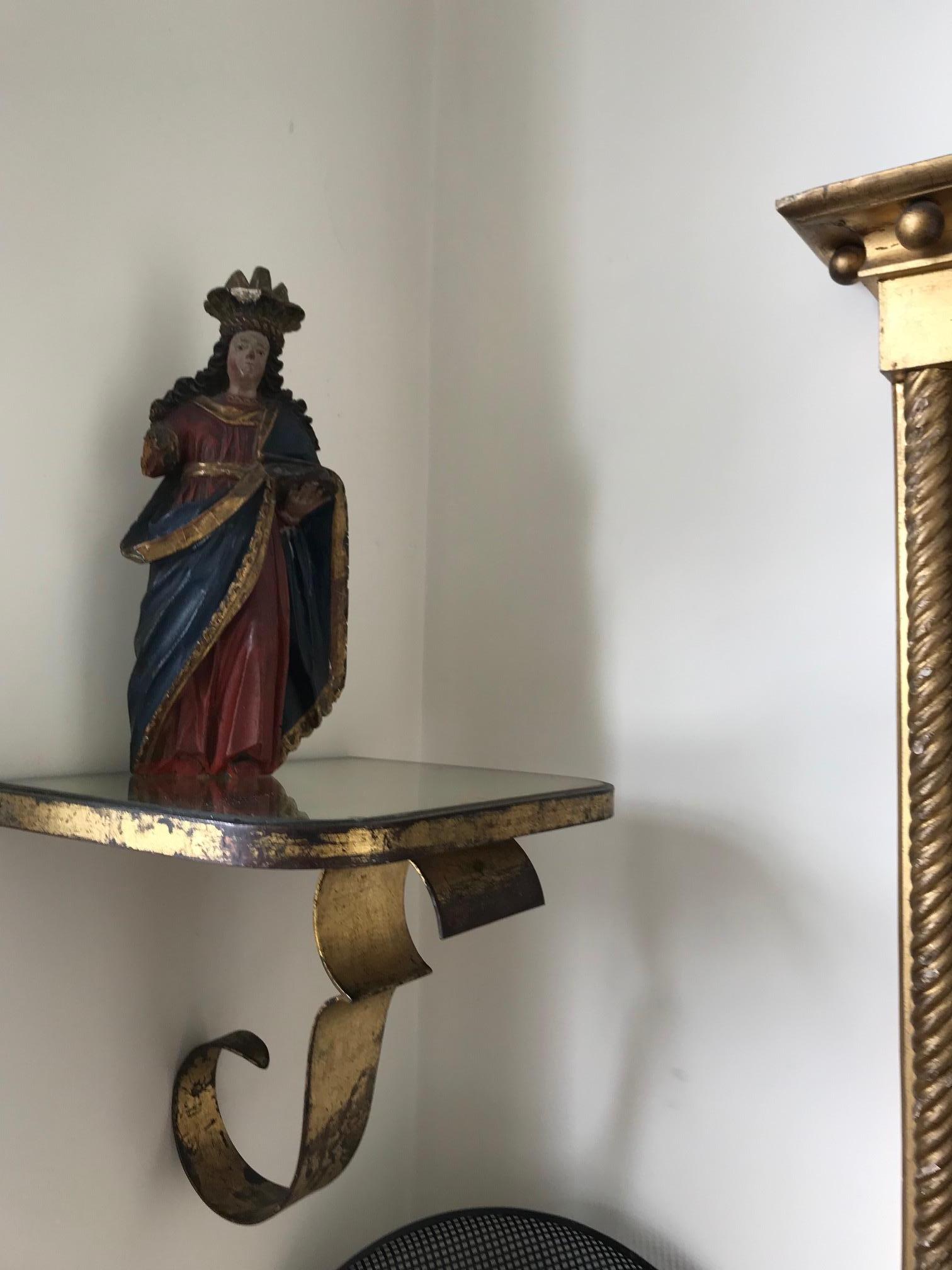 18th Century Polychrome Statue For Sale 8