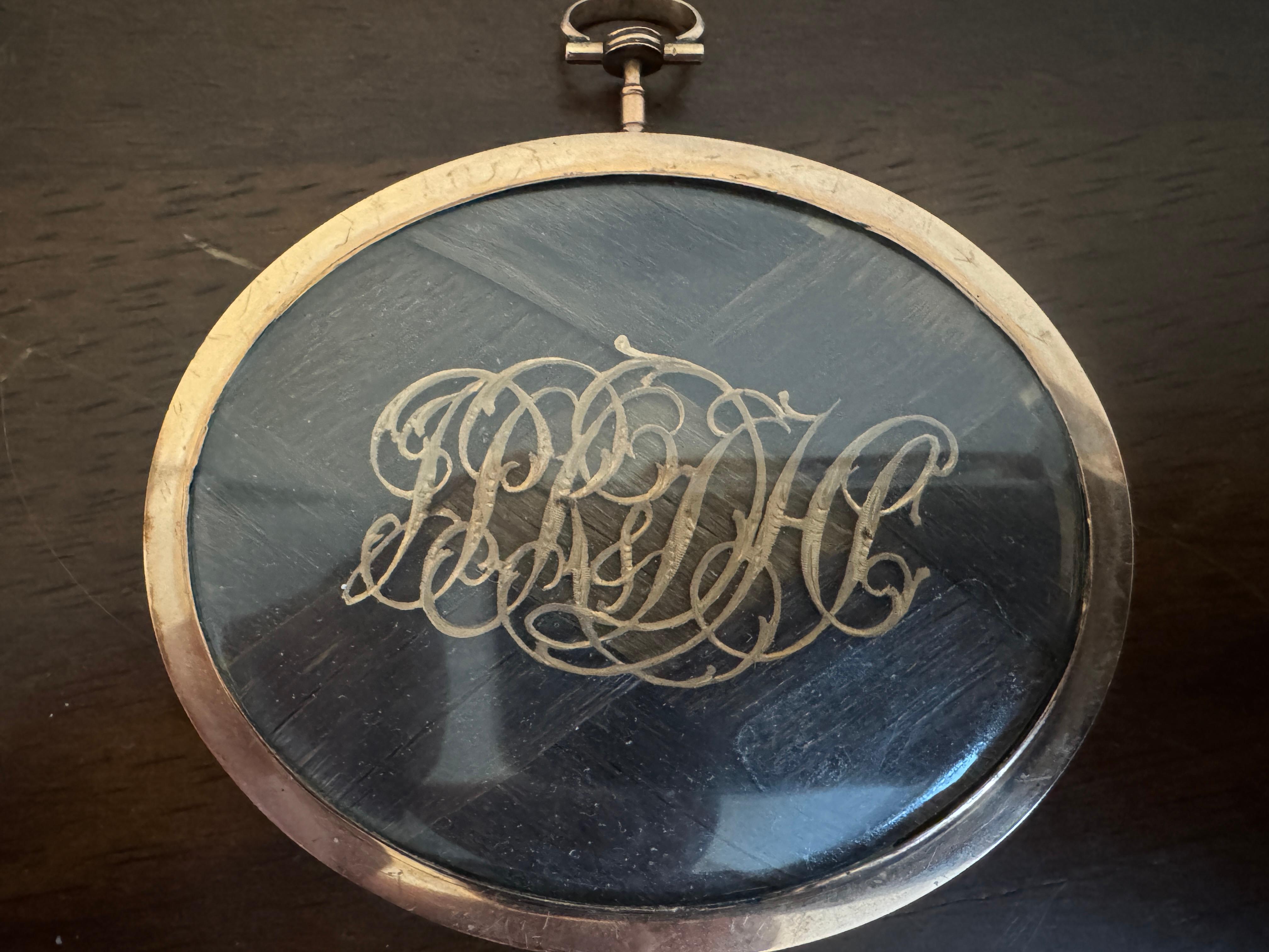 Porträtminiatur aus dem 18. Jahrhundert, Charles Hayter (1761 -1835) zugeschrieben (Englisch) im Angebot