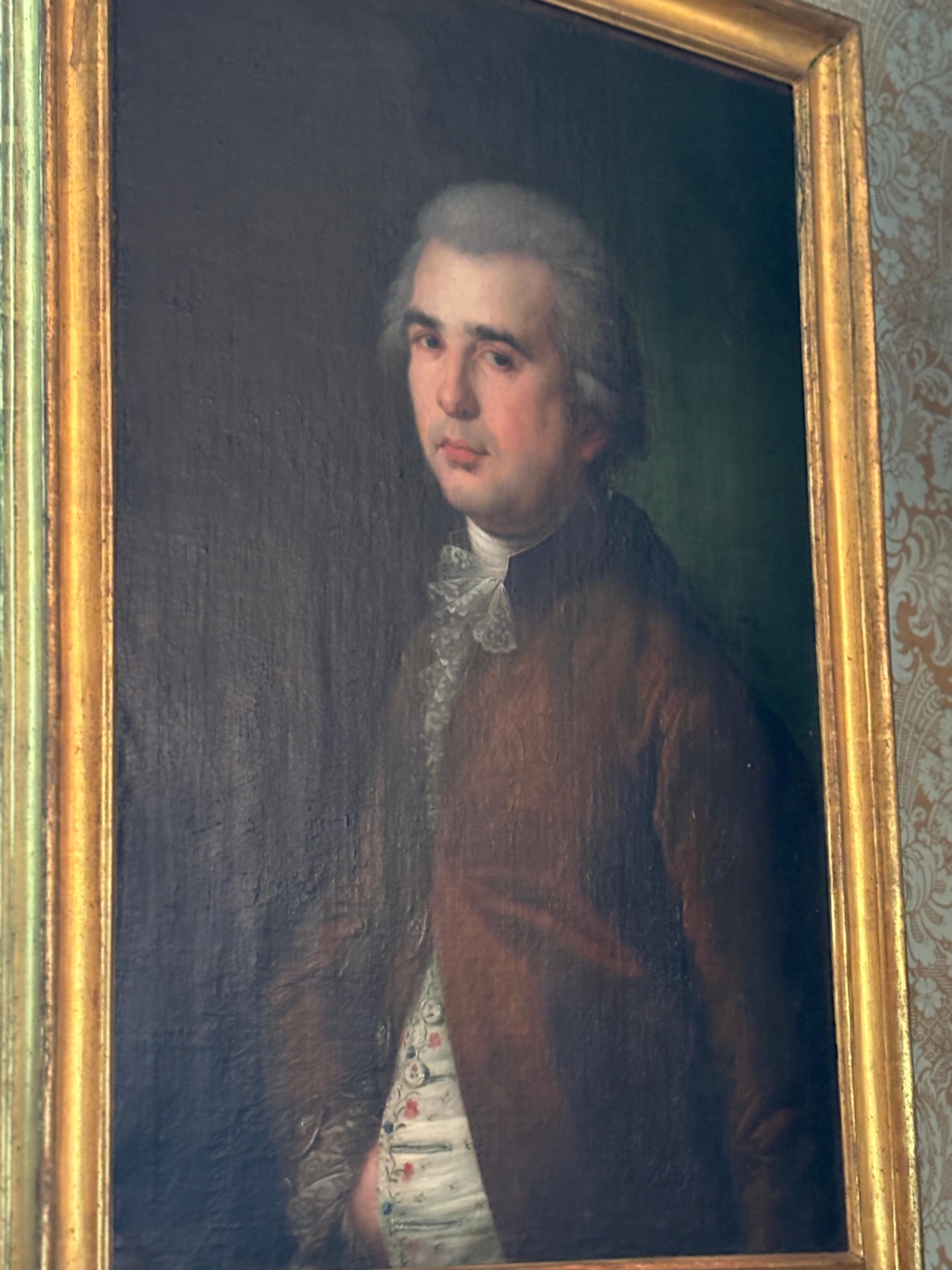 Ritratto di un gentiluomo aristocratico francese del XVIII secolo in vendita 5