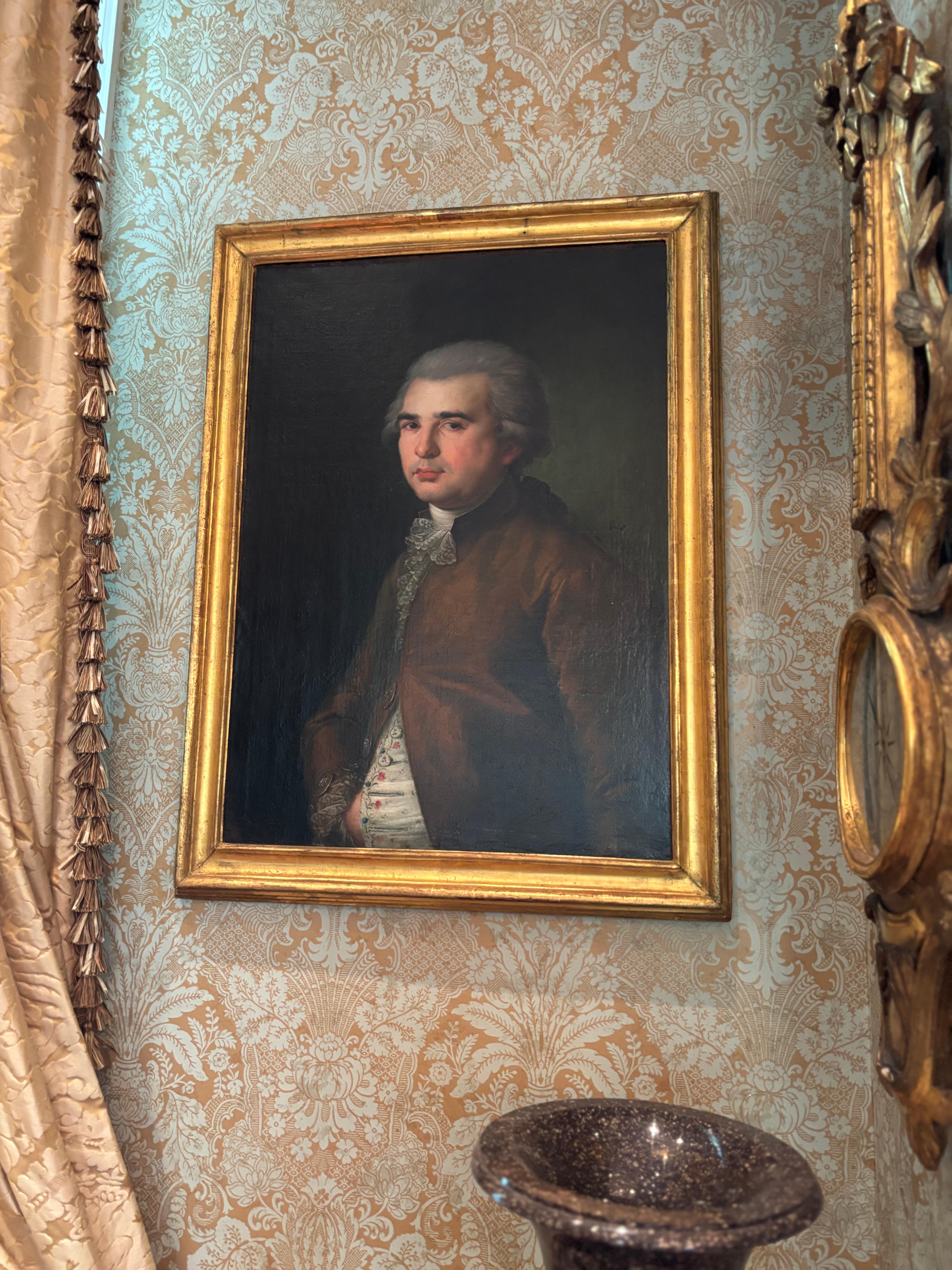 Ritratto di un gentiluomo aristocratico francese del XVIII secolo in vendita 6