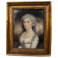 Retrato de una dama del siglo XVIII