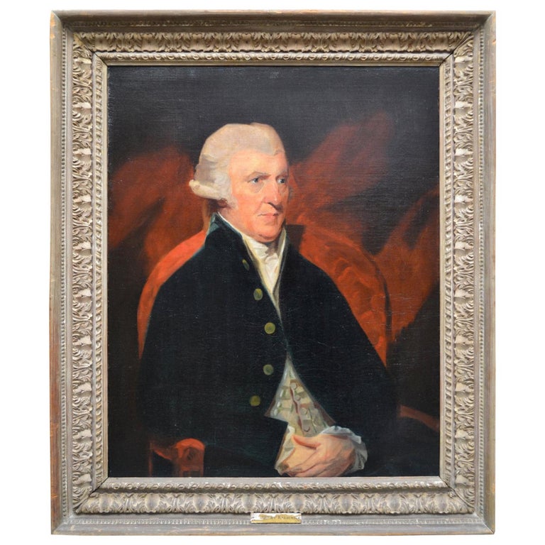 18th Century Portrait of Sir John Inglis Bart by Sir Henry Raeburn For Sale