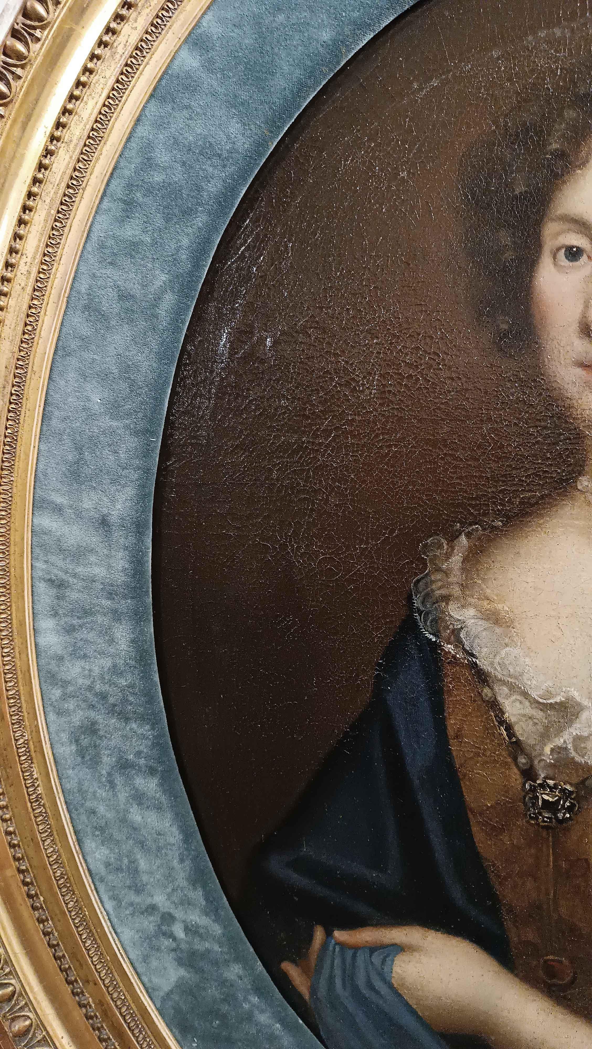 18th CENTURY PORTRAIT OF THE GINORI MARQUISE For Sale 1