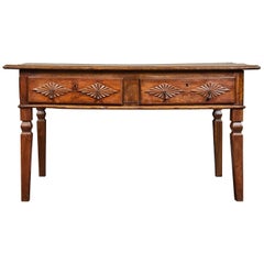 18th Century Portuguese 2-Drawer Table
