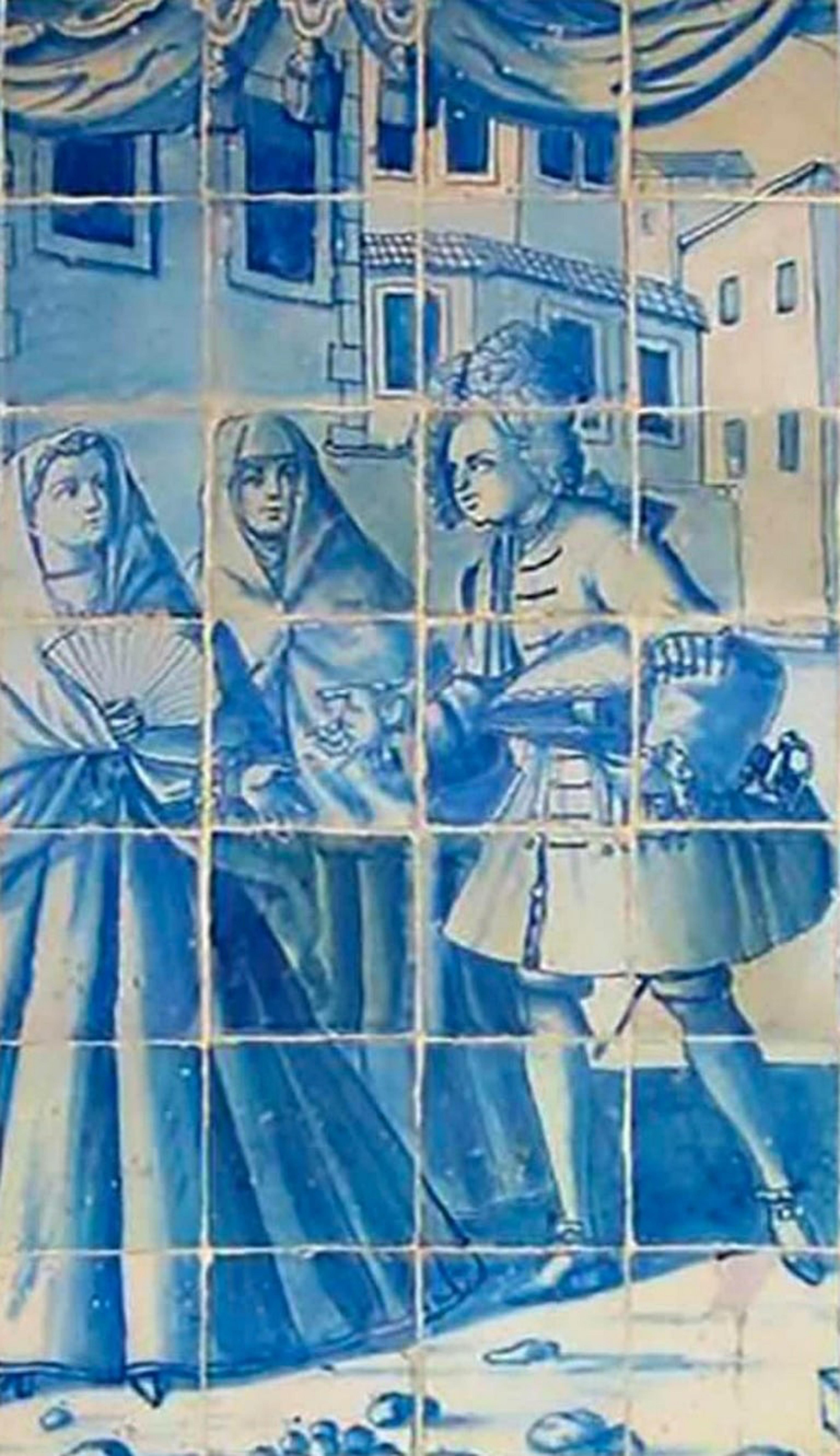 Portugais « Azulejos » portugais du 18ème siècle en vente