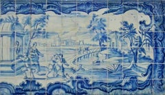 18th Century Portuguese "Azulejos" Countryside"