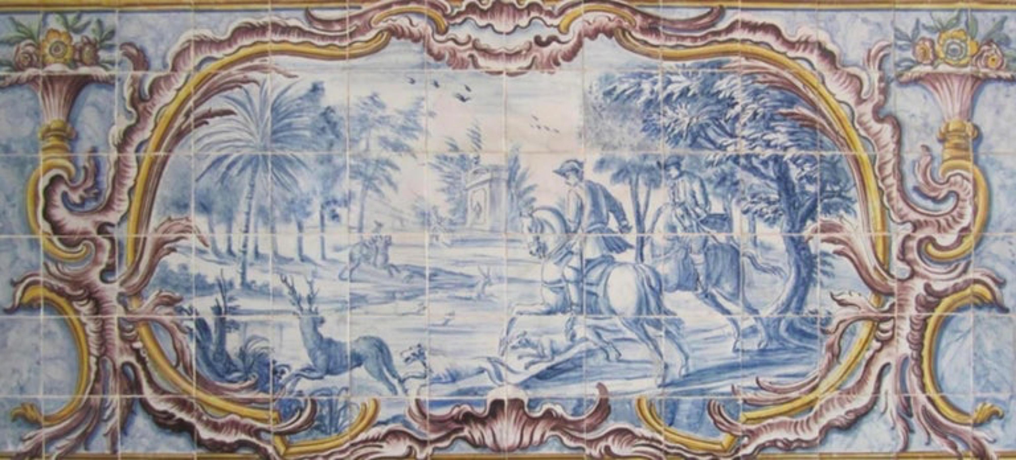 Fait main Panneau portugais 