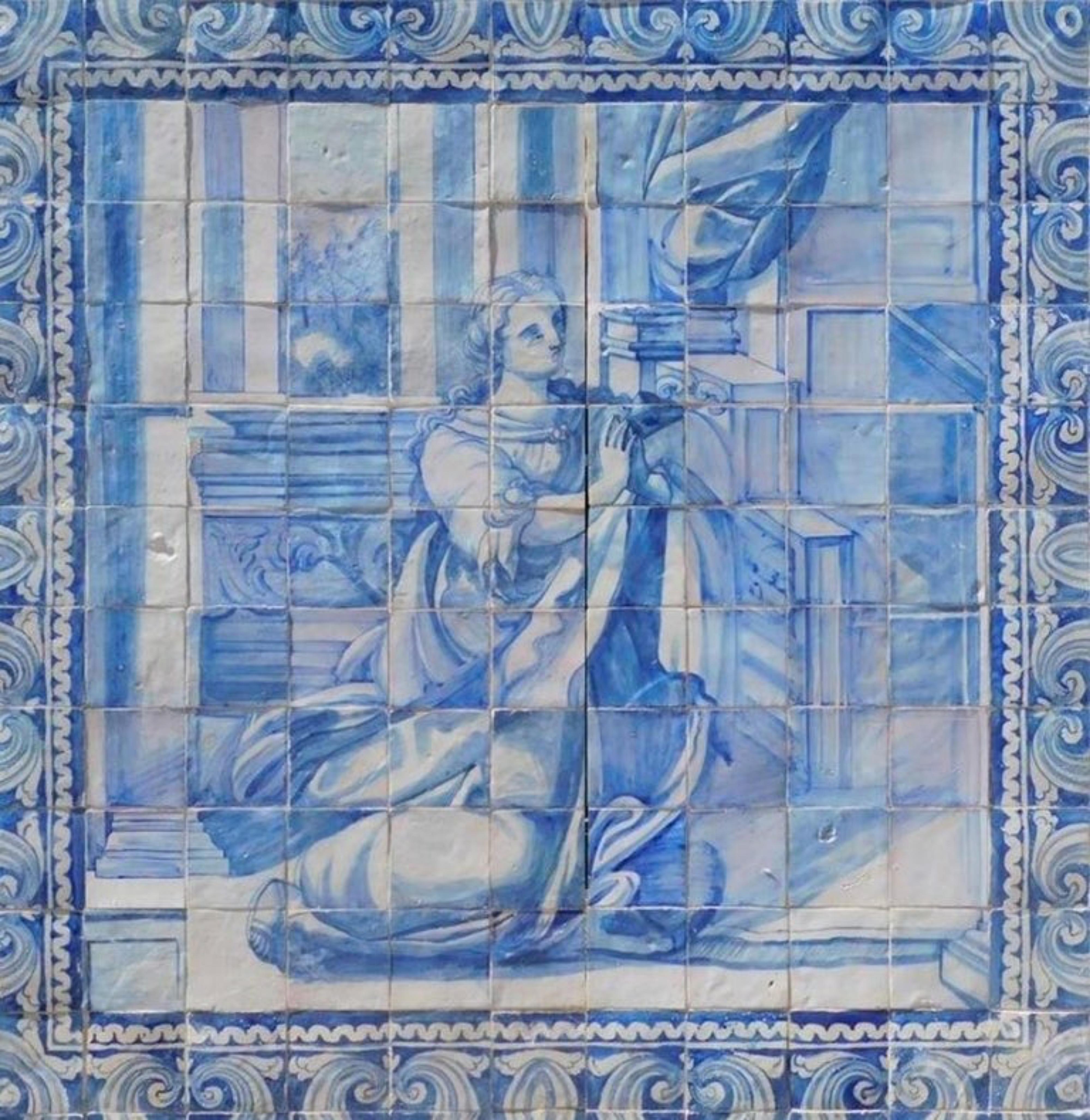 Baroque « Azulejos » portugais du 18ème siècle en vente