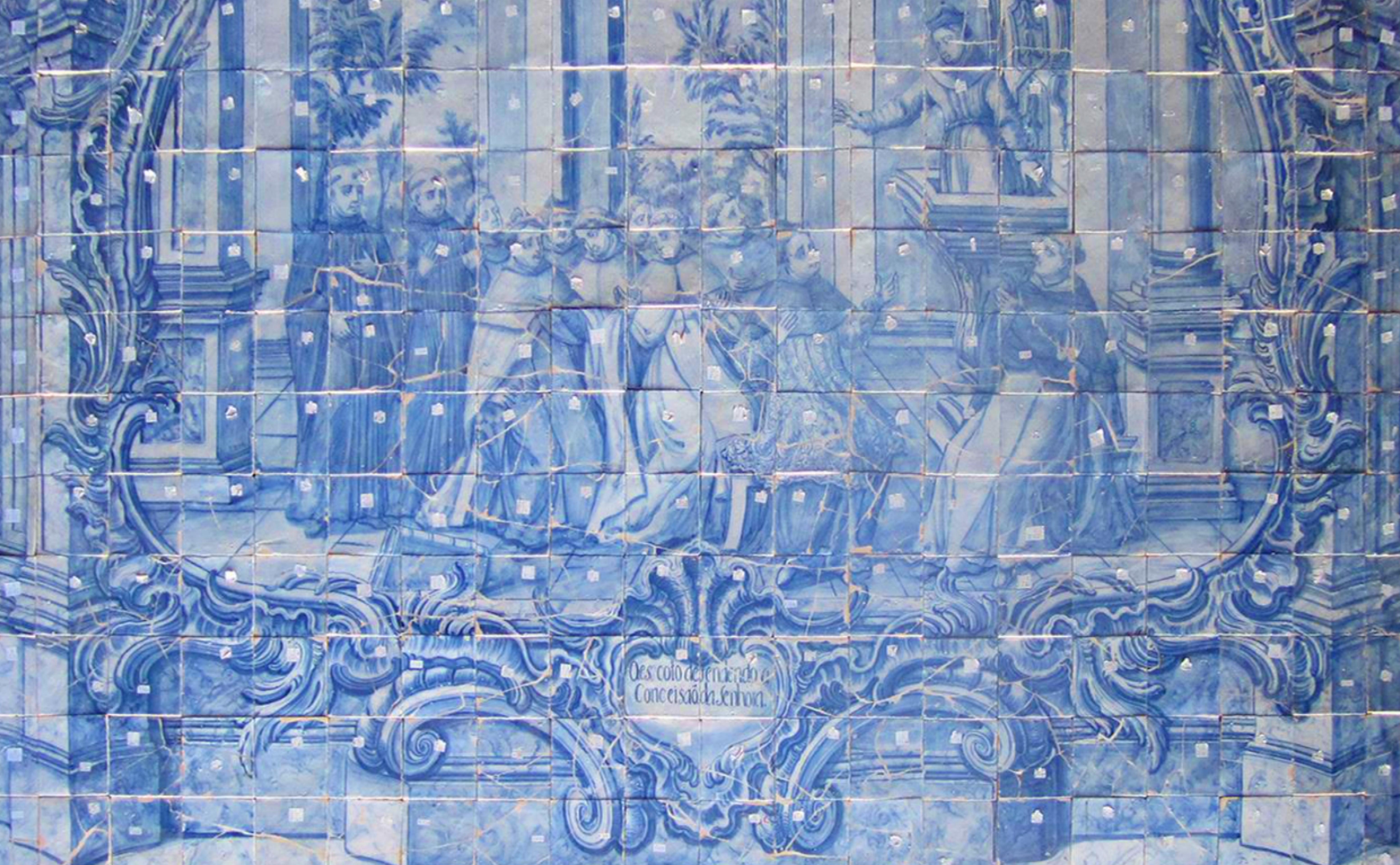 Baroque « Azulejos » portugais du 18ème siècle en vente