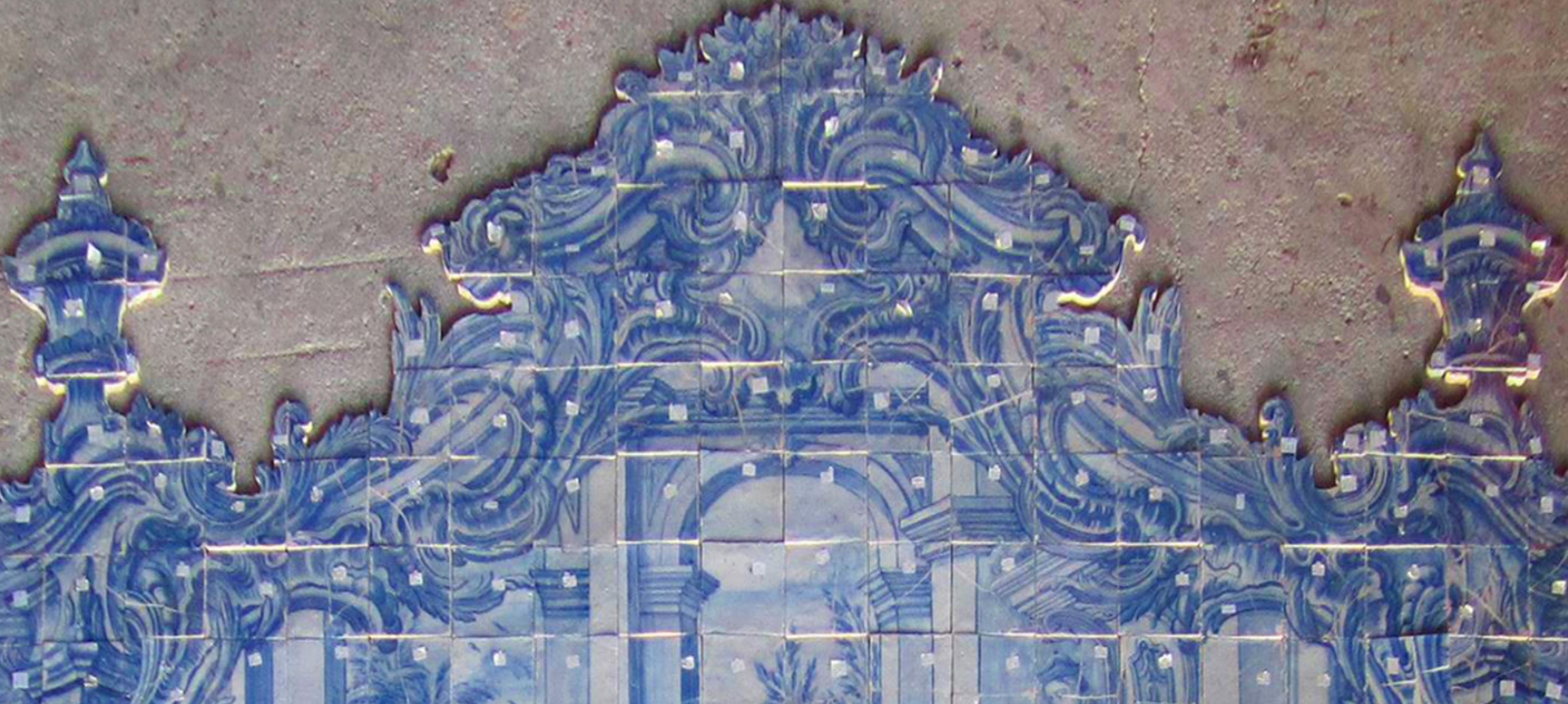 Fait main « Azulejos » portugais du 18ème siècle en vente