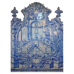 Azulejos "Sant'Antonio" portoghese del XVIII secolo