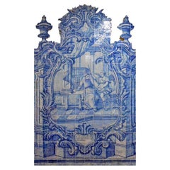 Azulejos "Sant'Antonio" portoghese del XVIII secolo