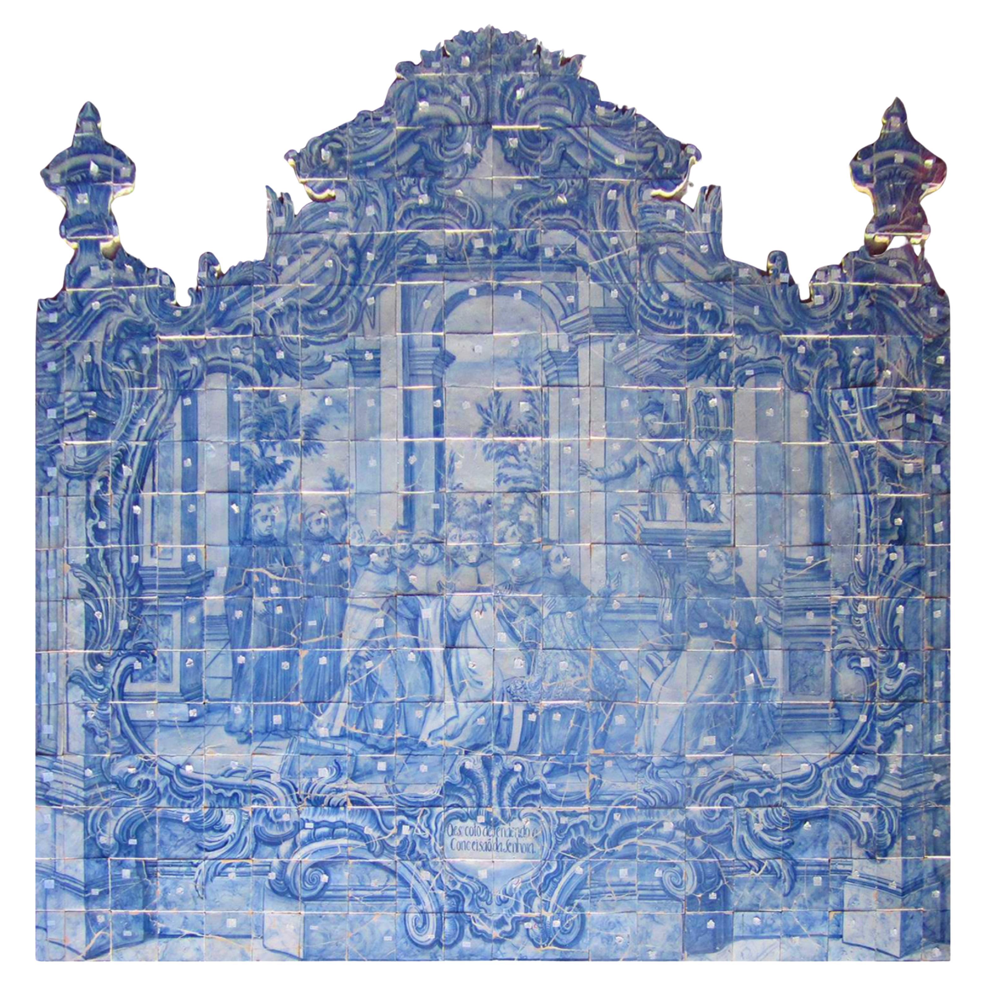 « Azulejos » portugais du 18ème siècle