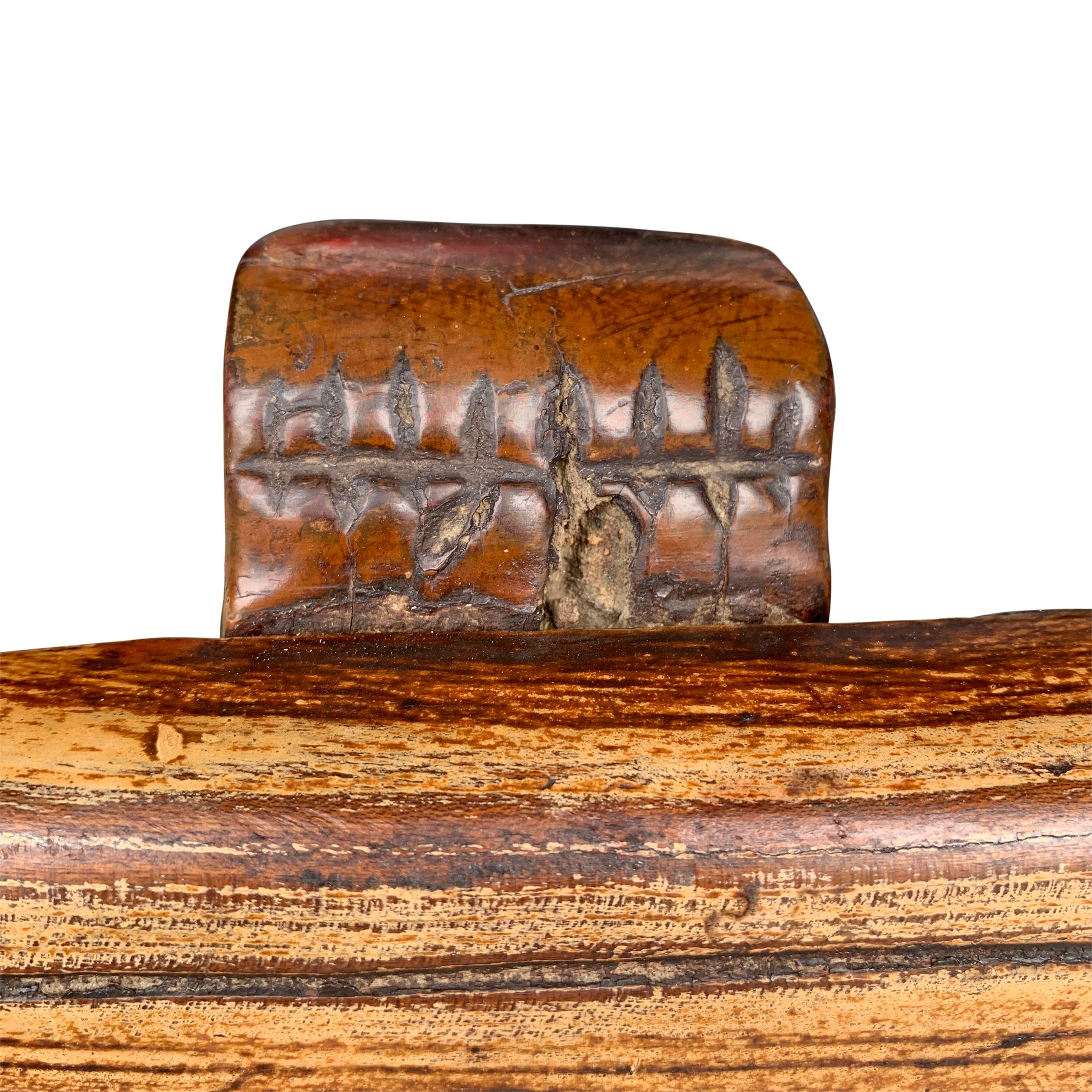 Chestnut 18th Century Portuguese Bench