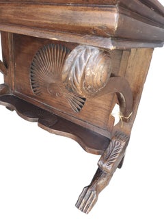 18th Century Portuguese Carved Console Table