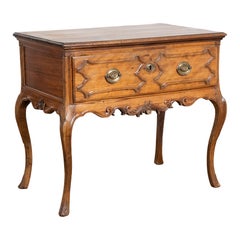 18th Century Portuguese Chestnut Side Table with Drawer