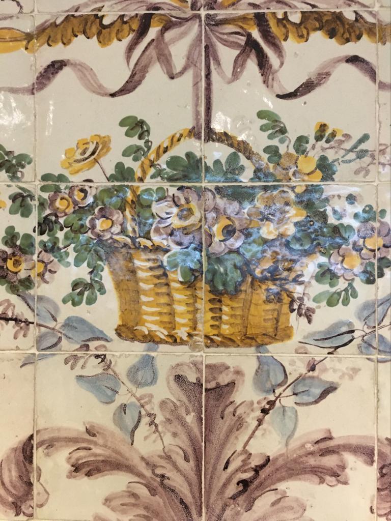 Ceramic 18th Century Portuguese Panel 