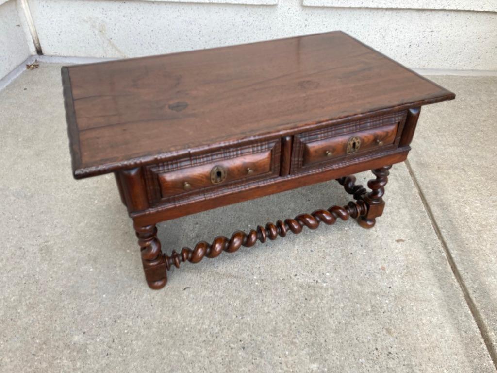 Baroque 18th Century Portuguese Rosewood Low Table