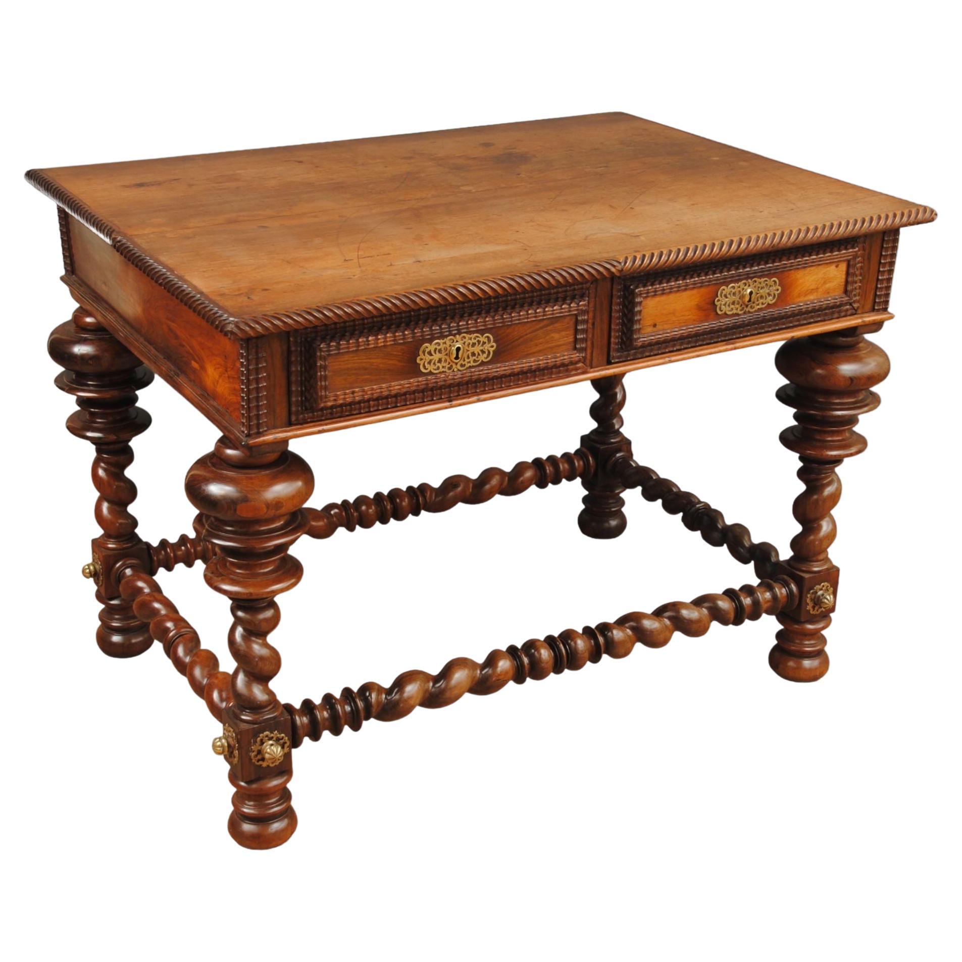 18th Century Portuguese Rosewood Table For Sale