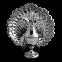 18th century Portuguese silver Ewer and Basin (Gomil e Lavanda)