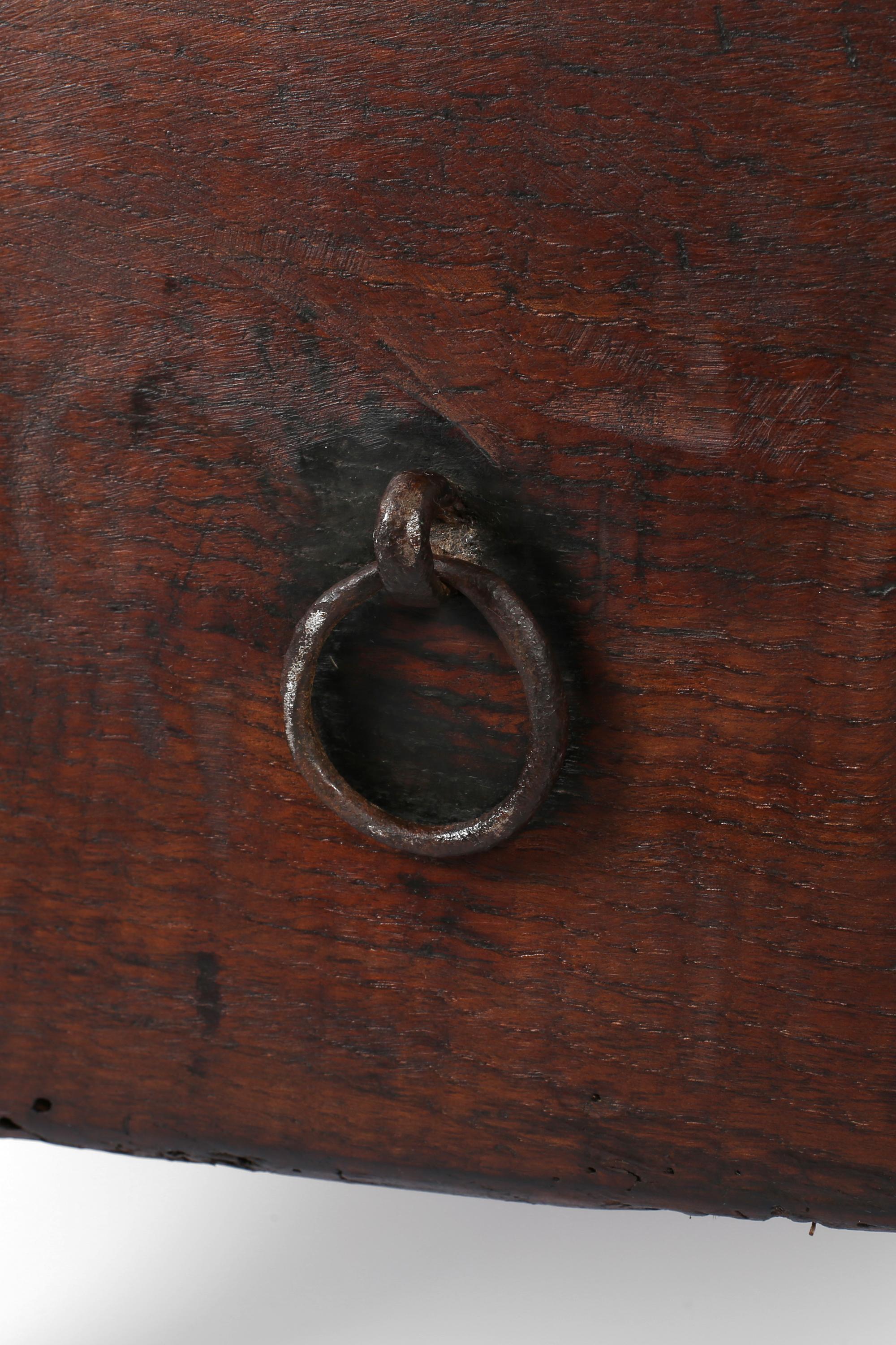 18th Century Portuguese Wabi Sabi Chestnut Console Table 11