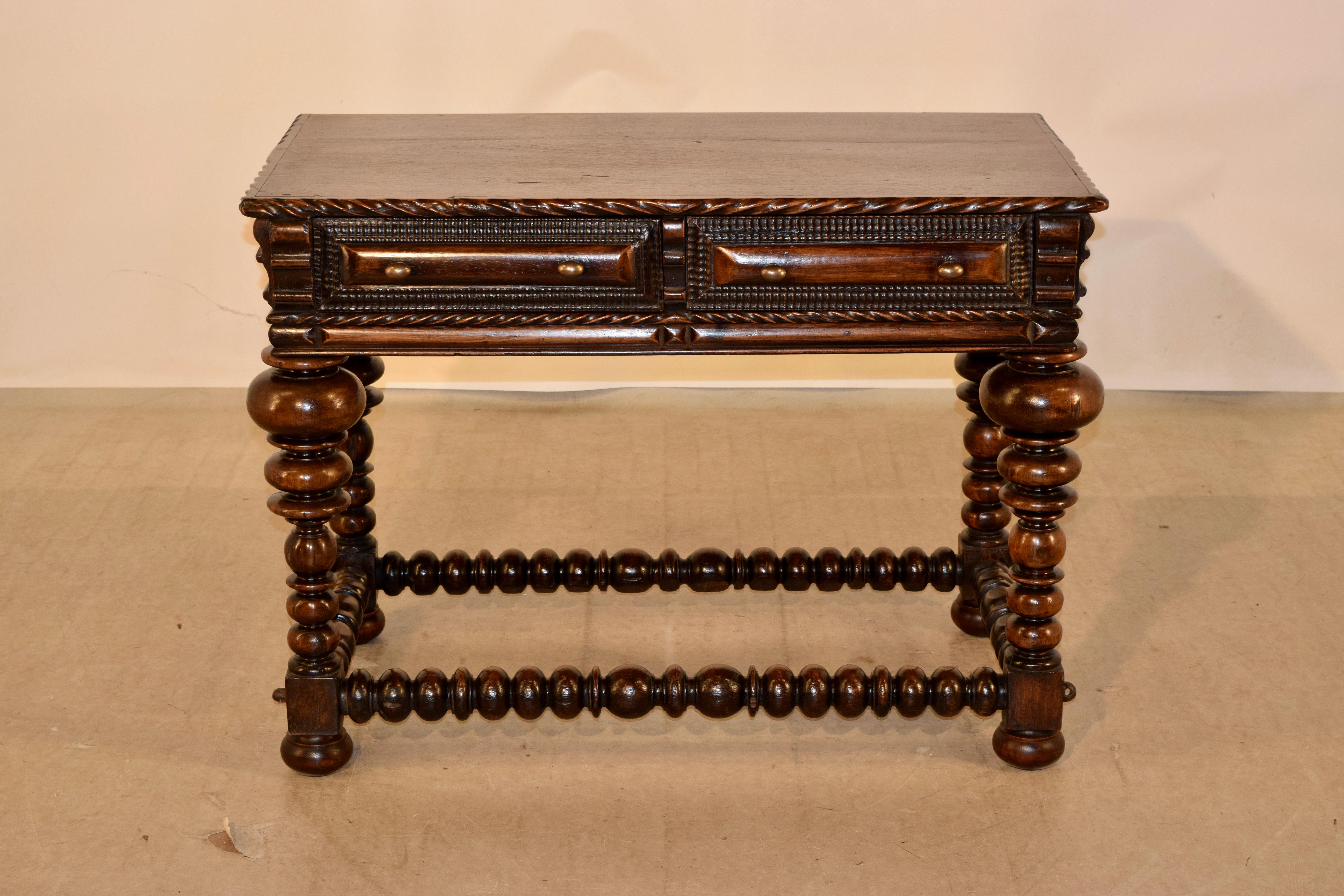 18th Century and Earlier 18th Century Portuguese Writing Table For Sale