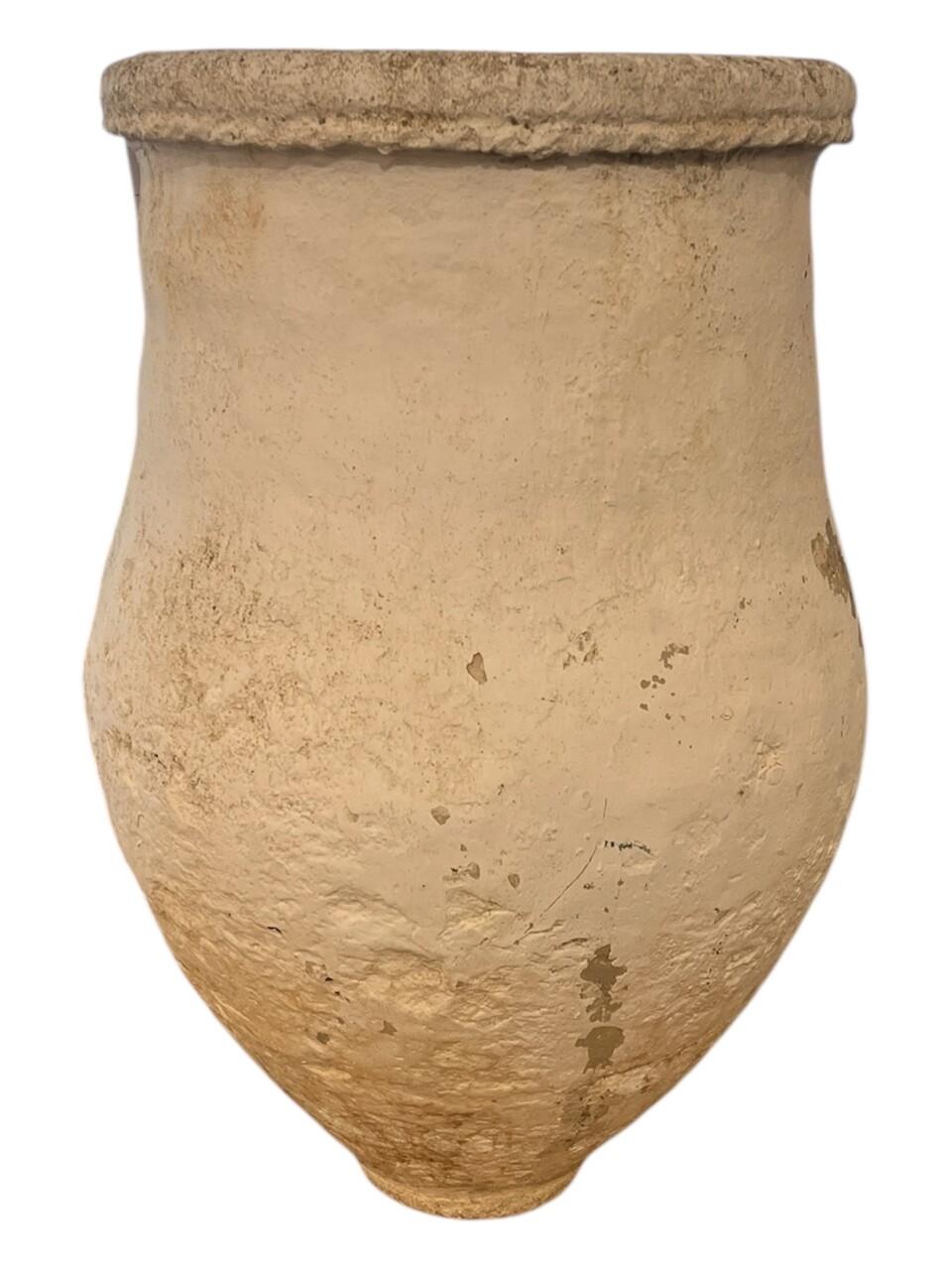 18th Century Biot Pot from Granada, Spain (3 available) Terracotta Olive Jar or Pot with nicely aged patina. 3 are available, all similar.