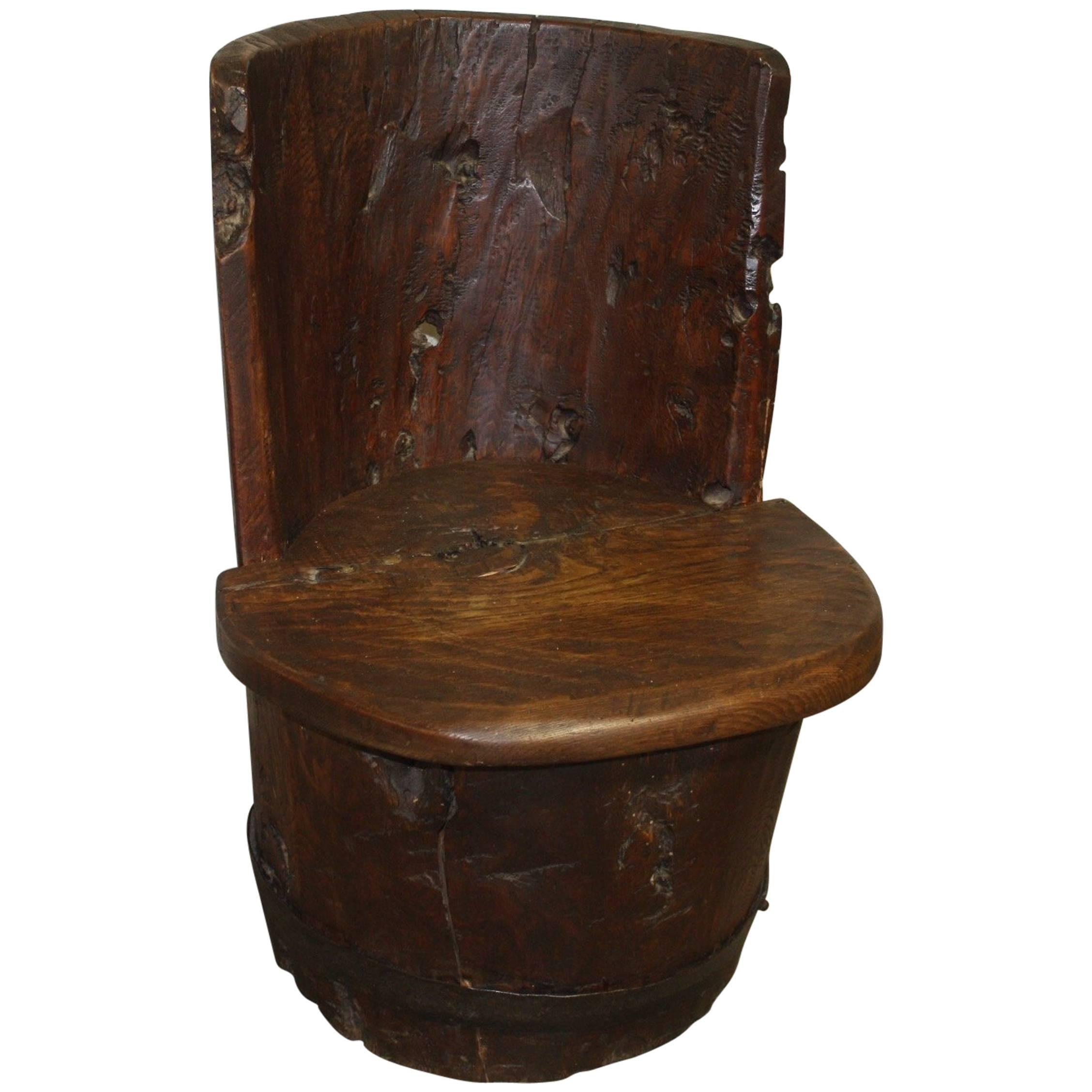 18th Century Primitive Child Chair