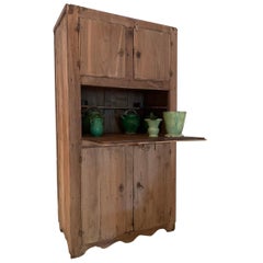 Antique 18th Century Primitive Cupboard