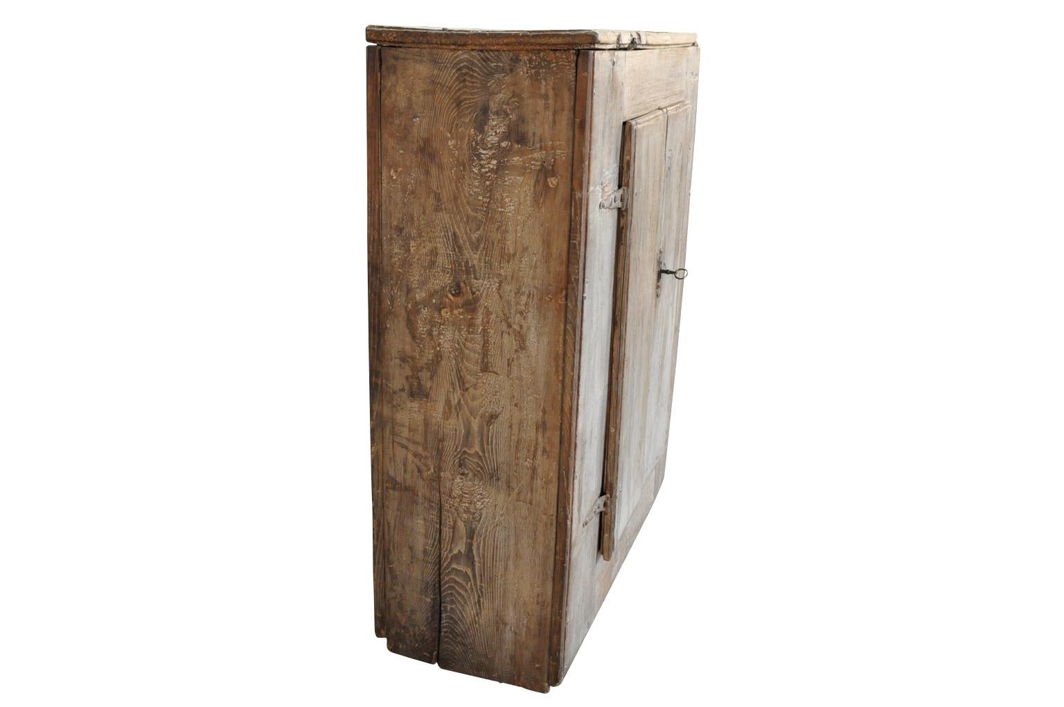 18th Century and Earlier 18th Century Primitive Spanish Cupboard