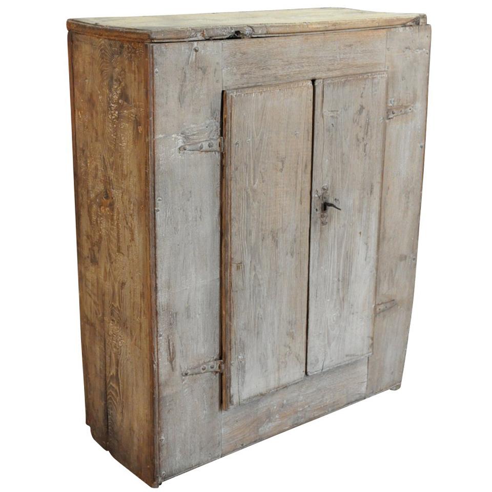 18th Century Primitive Spanish Cupboard