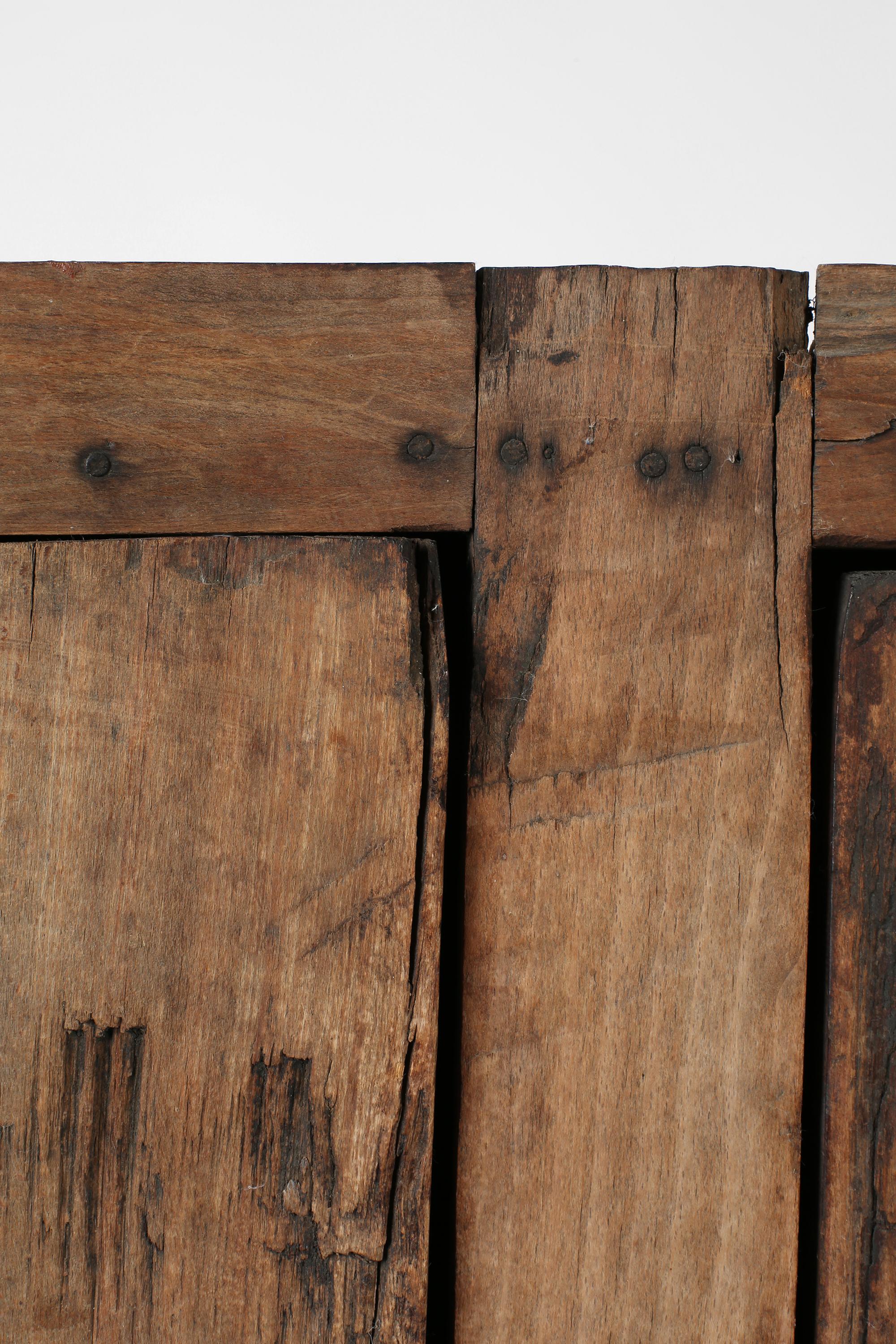 18th Century Primitive Wabi-Sabi Carpathian Cupboard For Sale 1
