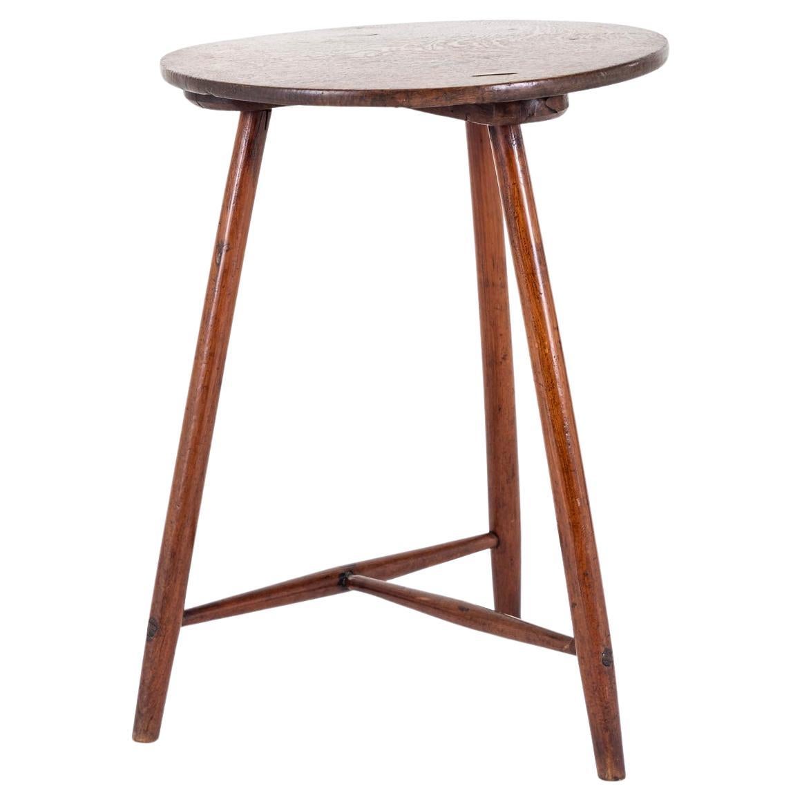 18th Century Primitive Welsh Cricket Table