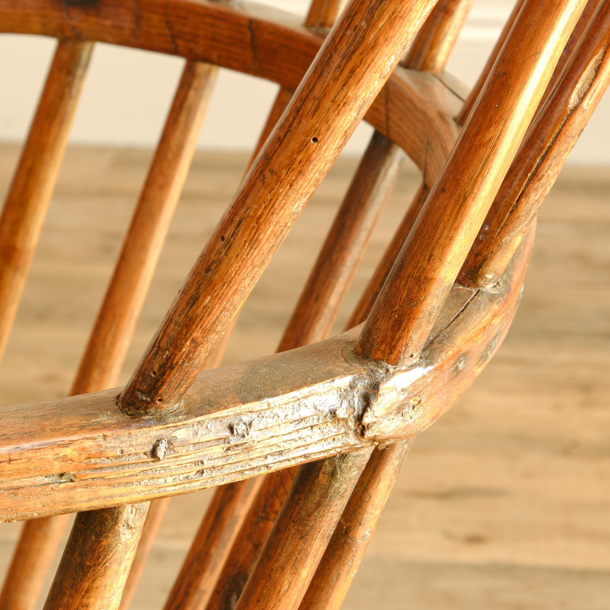 Antique Vale of York hoop Back Windsor Chair 4