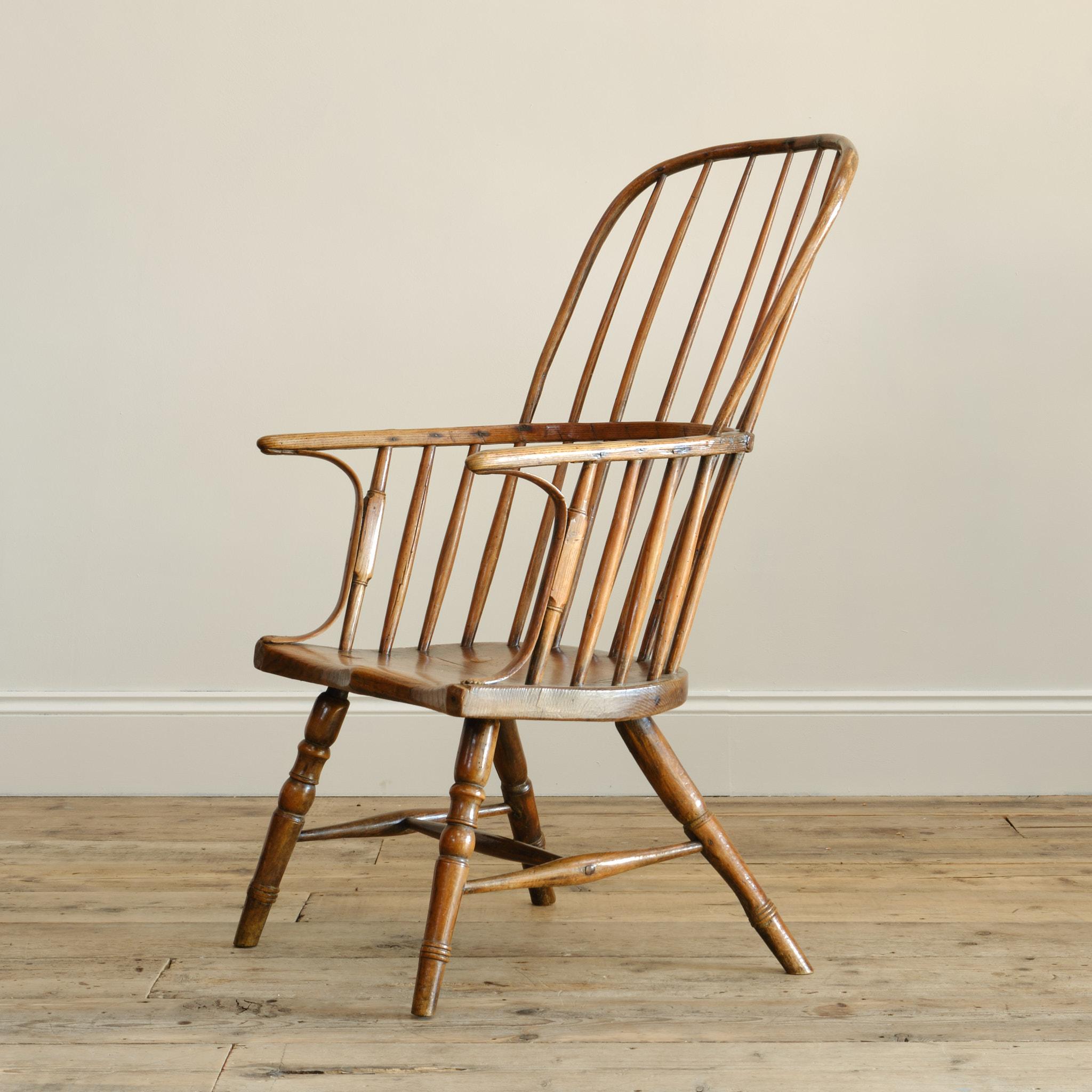 British Antique Vale of York hoop Back Windsor Chair