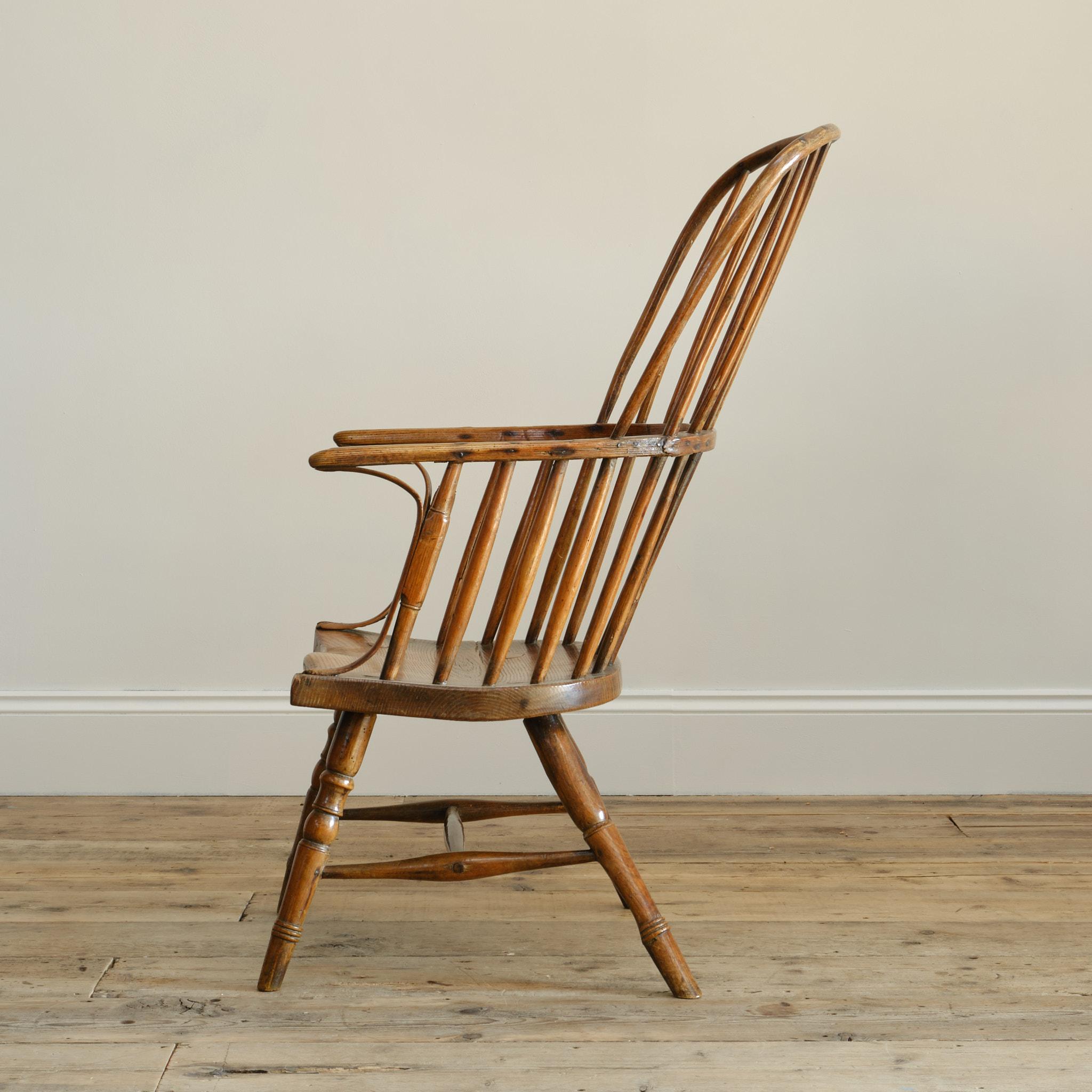 Antique Vale of York hoop Back Windsor Chair In Good Condition In Batley, GB