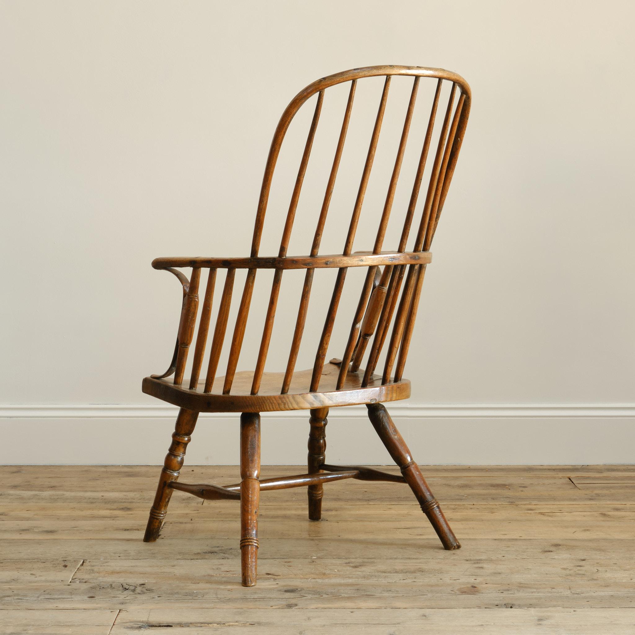 Late 18th Century Antique Vale of York hoop Back Windsor Chair