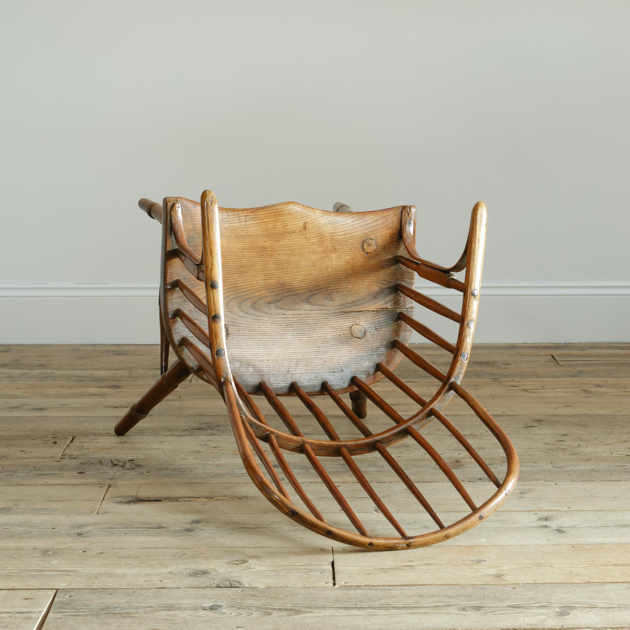 Ash Antique Vale of York hoop Back Windsor Chair