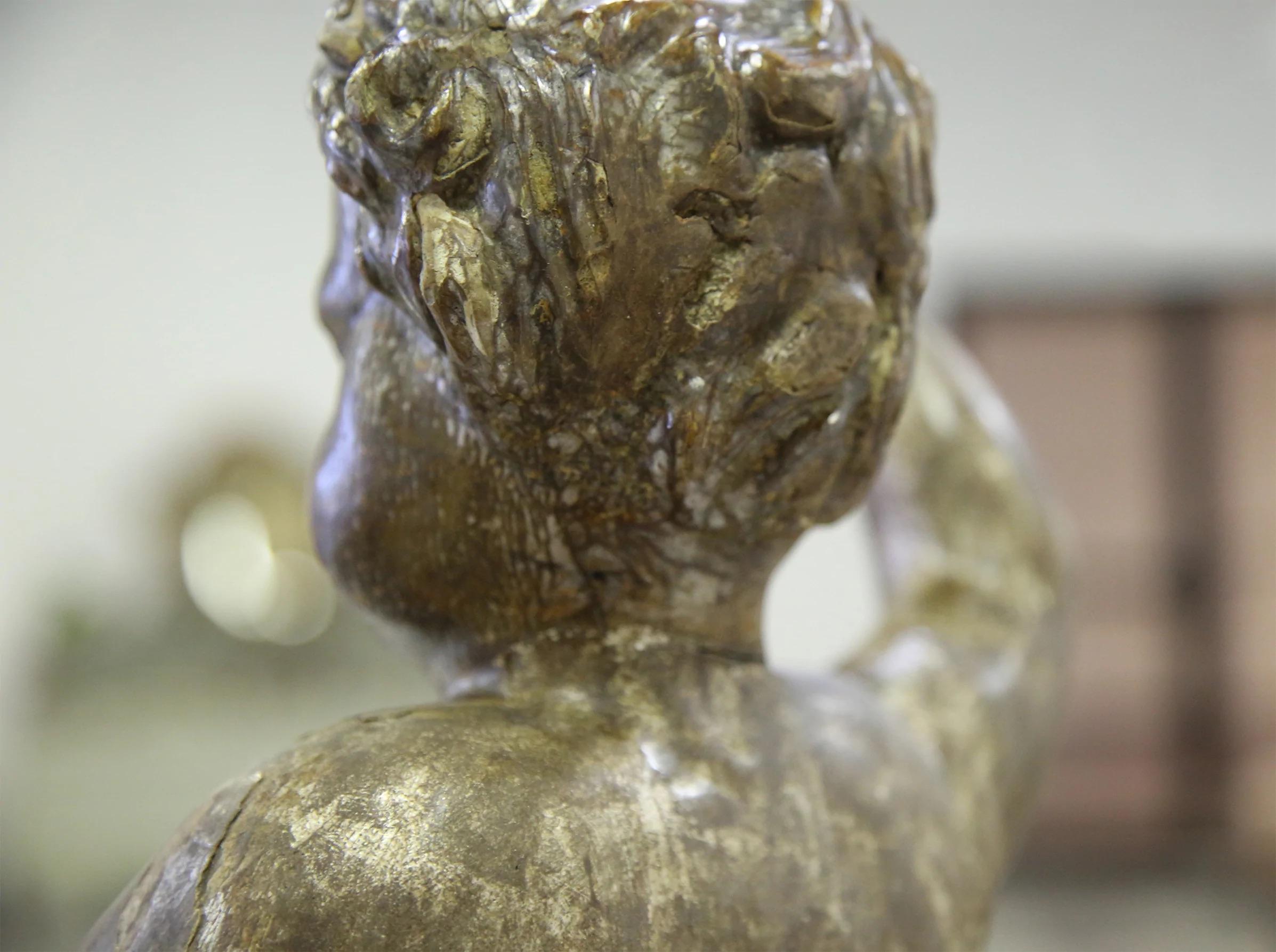18th Century and Earlier 18TH Century Putti Statue For Sale