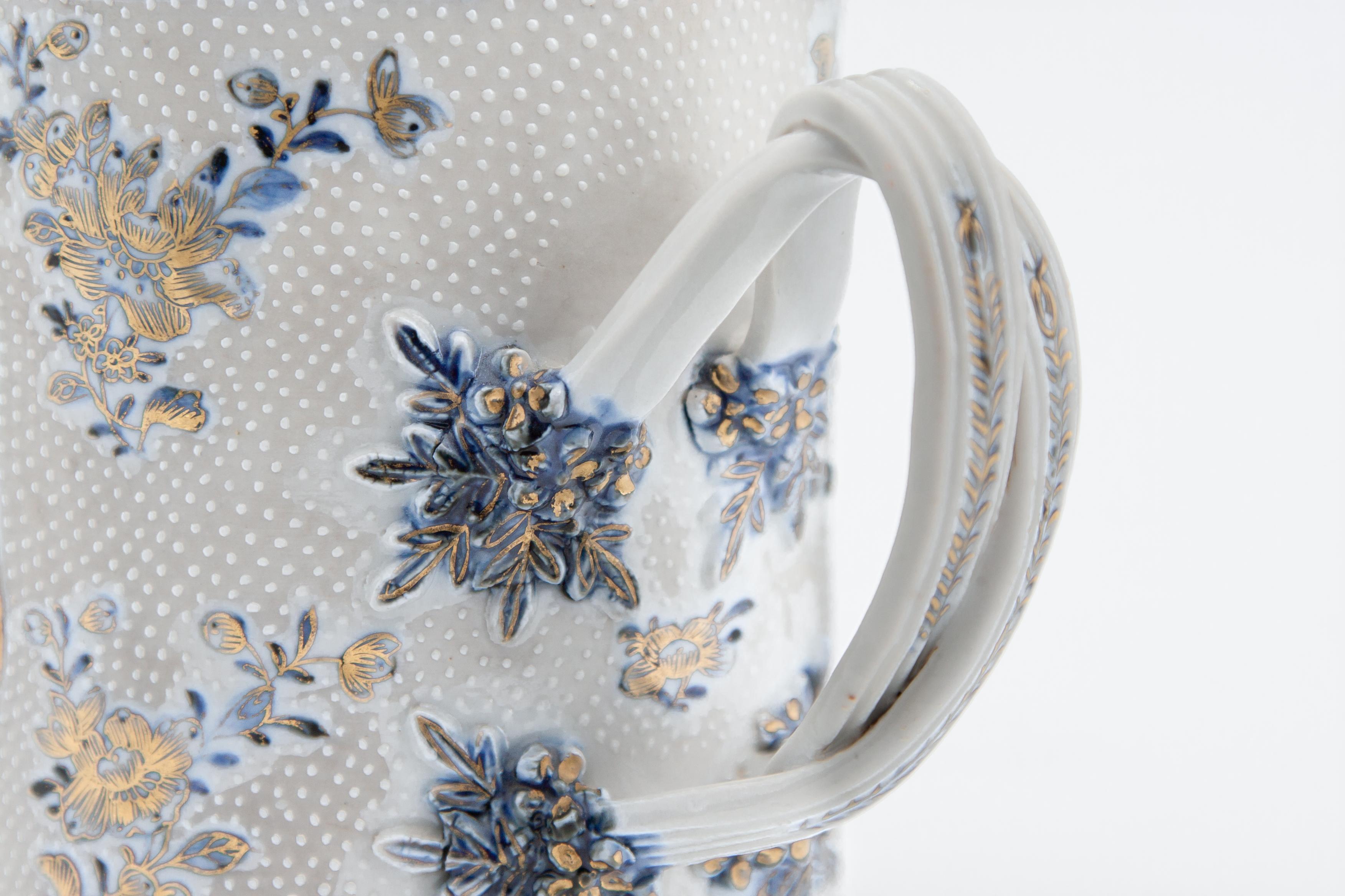 18th Century Qianlong Chinese Export Porcelain Blue & White Mug 4